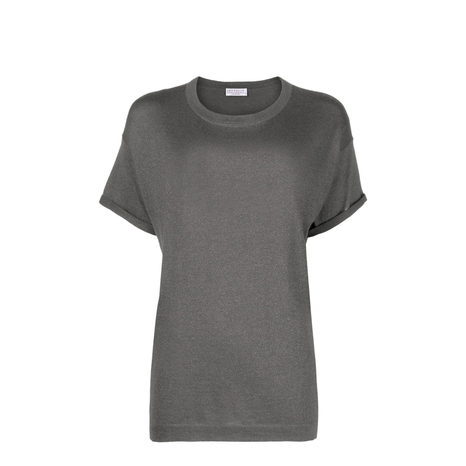 Round-Neck Short-Sleeve T-Shirt - Image 1
