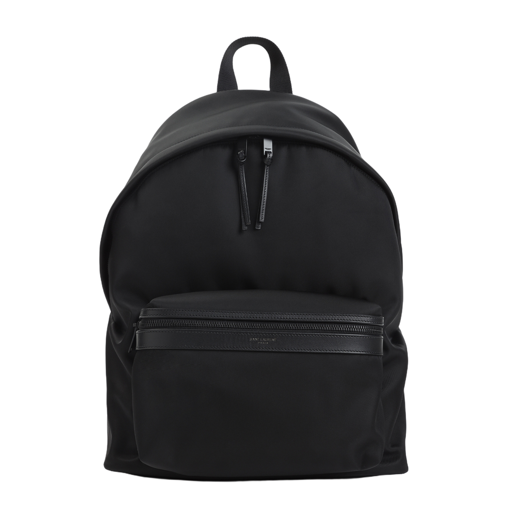 City Leather Backpack - Black - Image 1