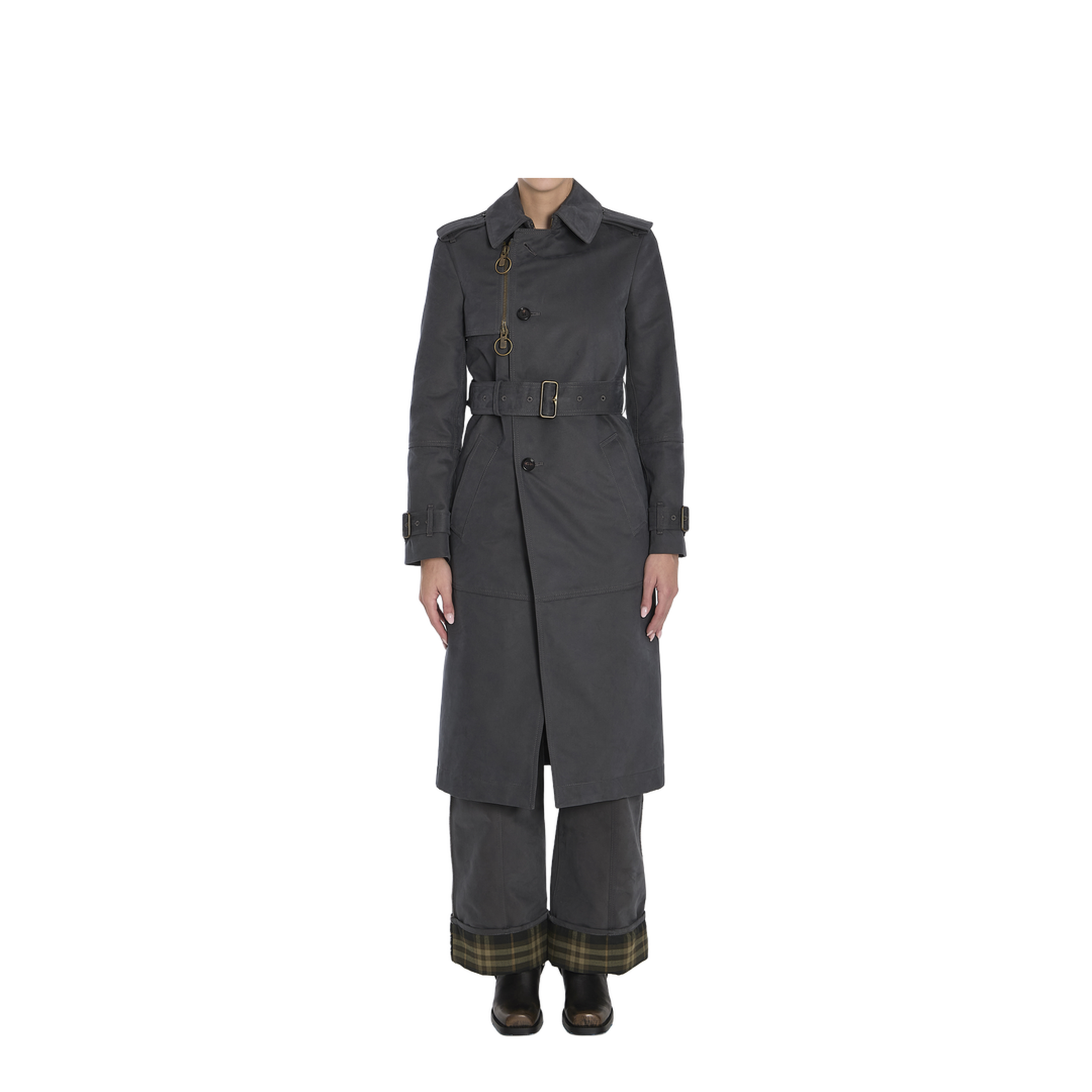 Trousers in Cotton and Nylon - Image 5
