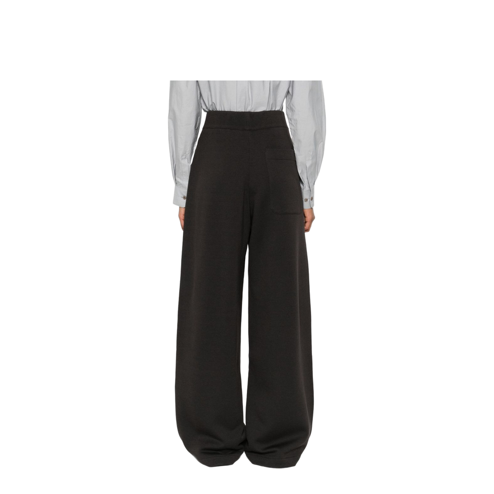 Dark Roast Wide Leg High Waist Trousers - Image 4