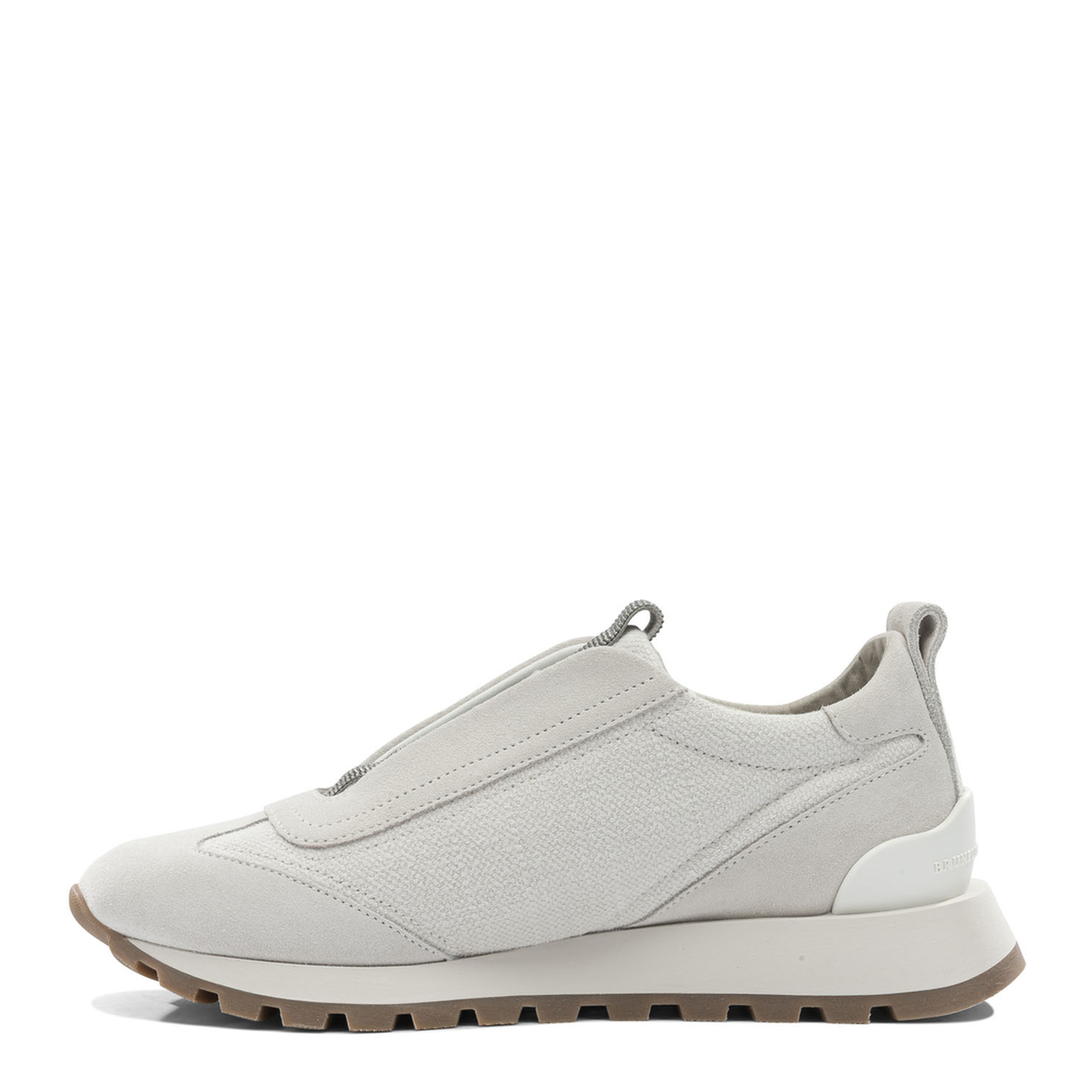 Canvas And Suede Sneaker With Precious Detail - Image 3