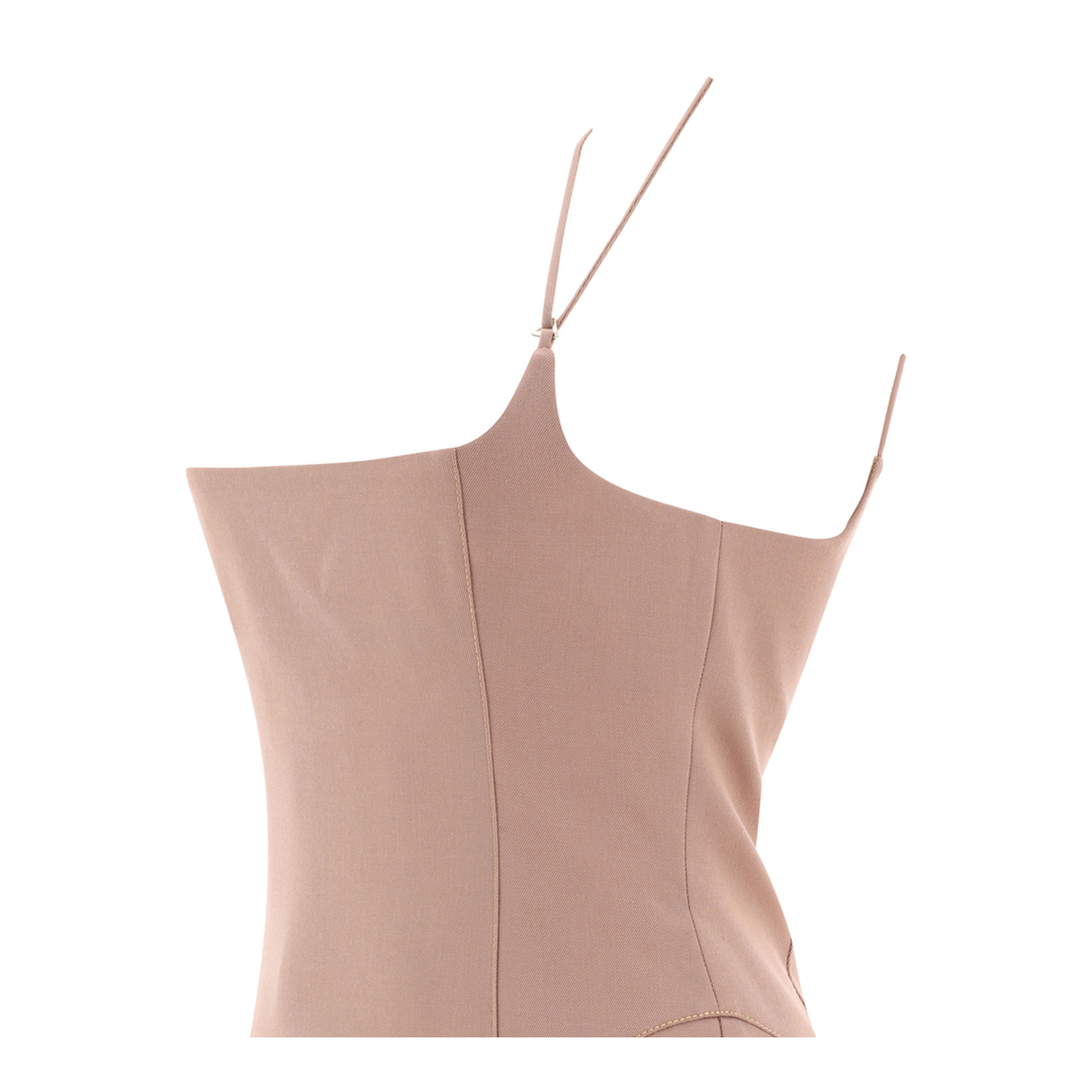 Gabardine Midi Dress - Image 3