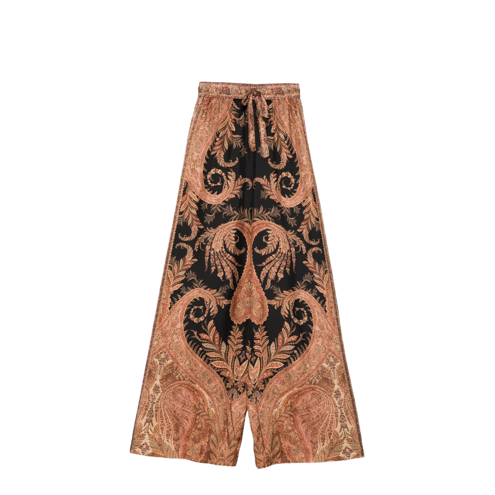 Hypnotic Relaxed Shirt Black Paisley - Image 1