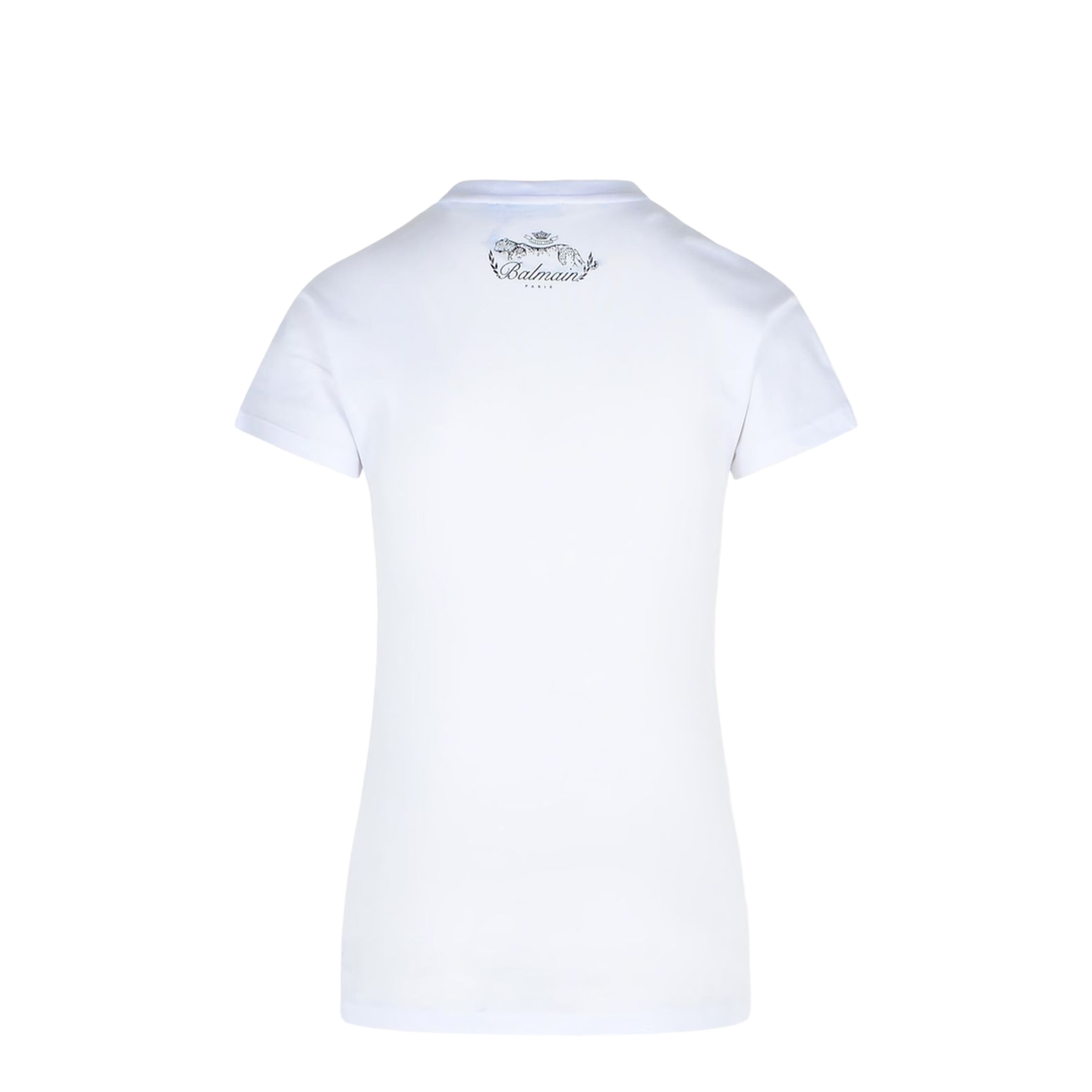 Cotton T-Shirt In White - Image 2