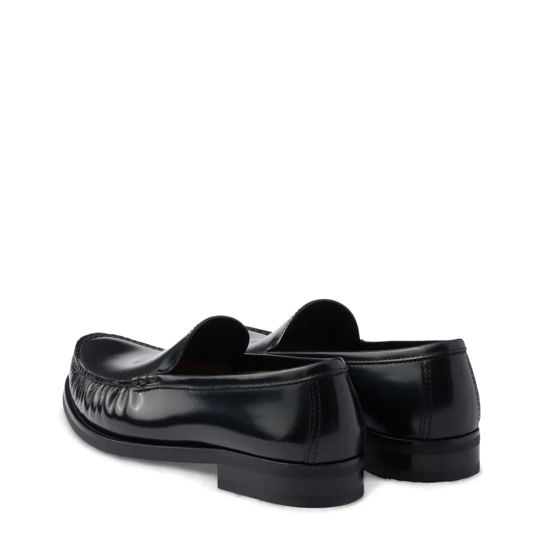 Brushed Leather Loafers - Image 7