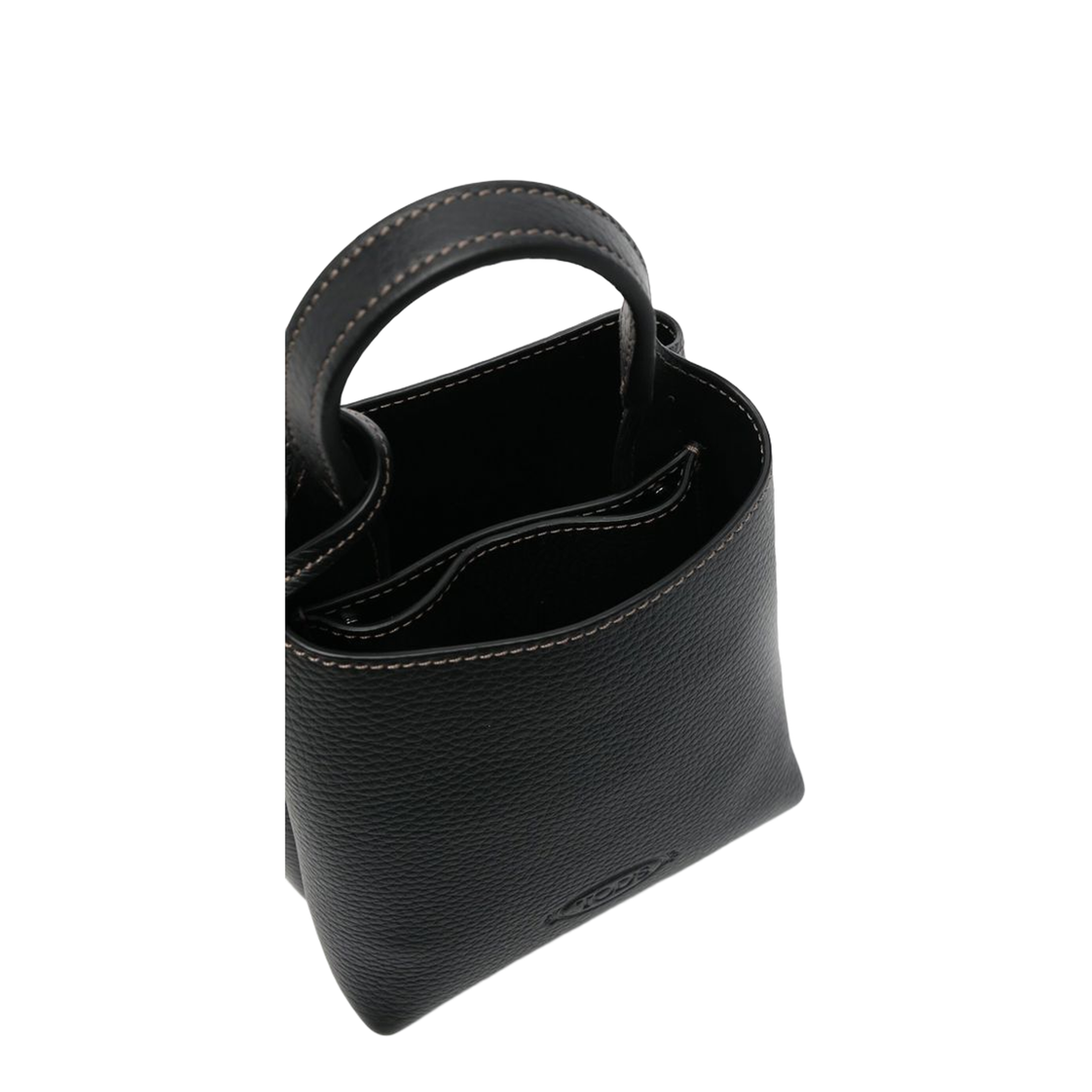 Calfskin Micro Bag - Black - Image 6