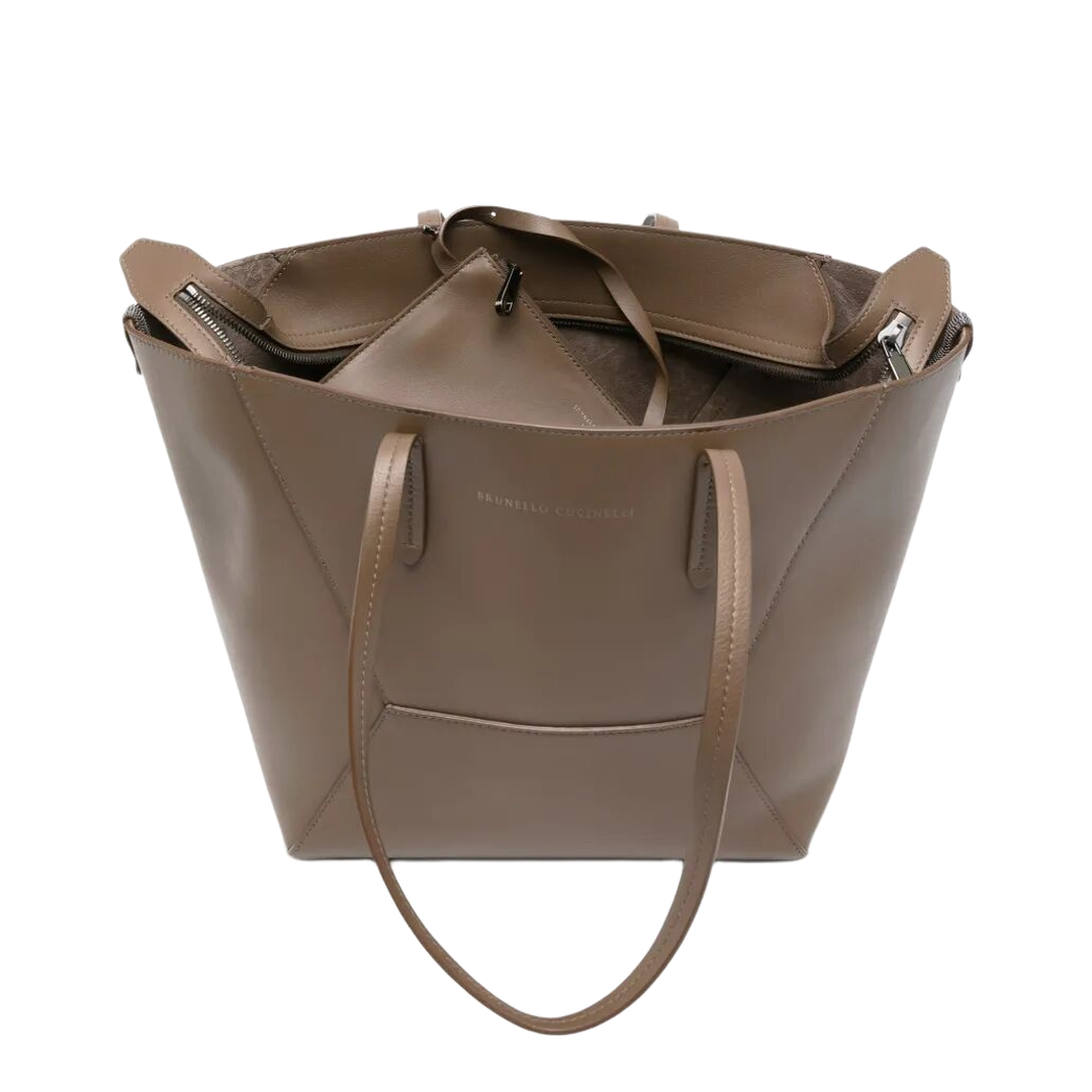 BC Duo Calfskin Tote - Tawny - Image 4