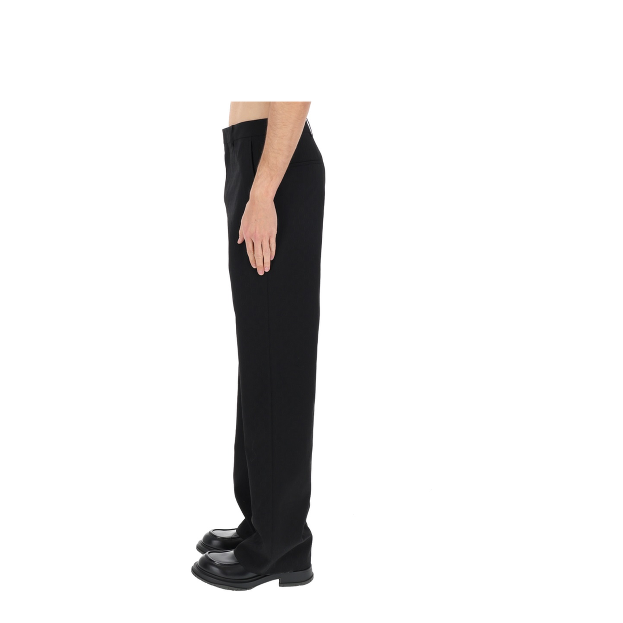 Wool Pants in Black - Image 4