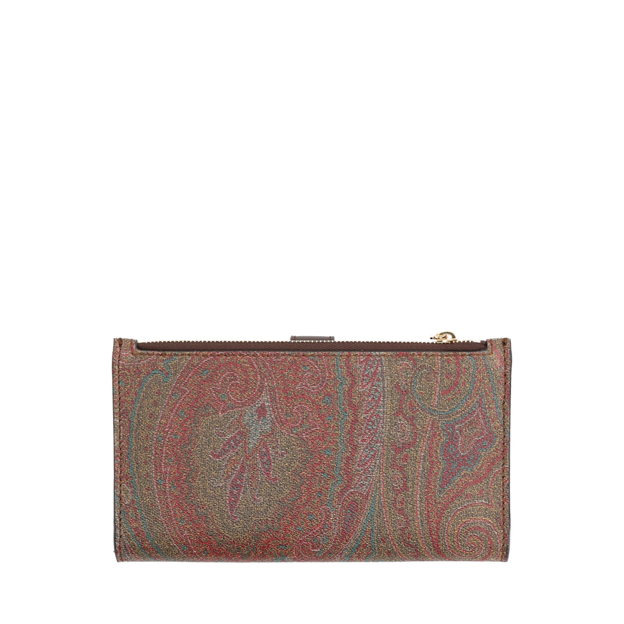 Etro Essential Arnica Wallet With Shoulder Strap - Brown - Image 6