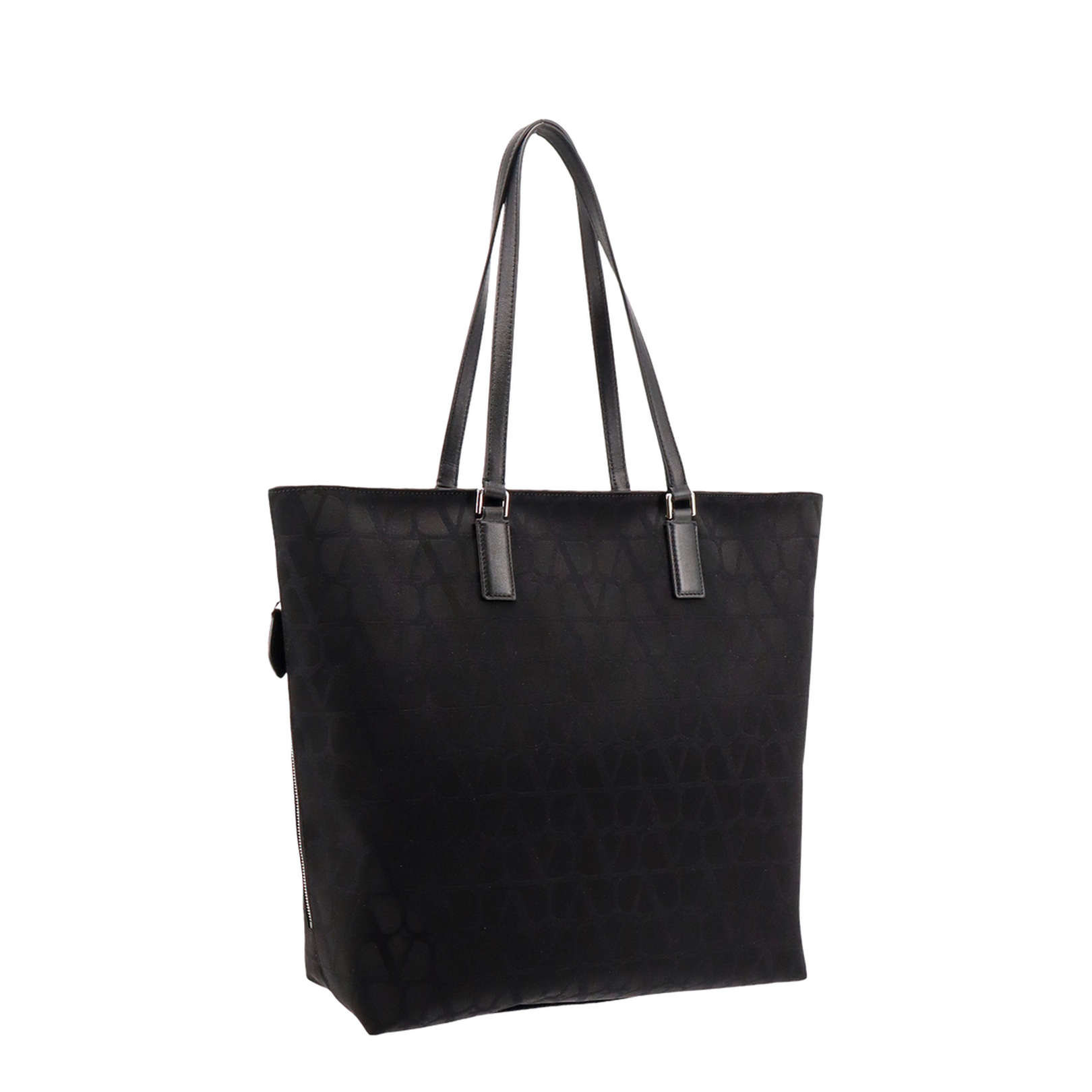 Rockstud Double Leather Tote Bag - Image 3