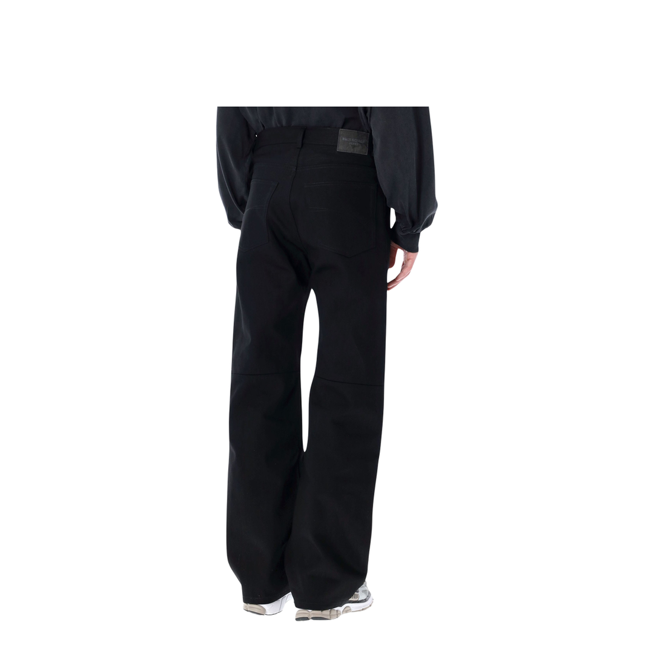 Black Denim Jeans - Image 2