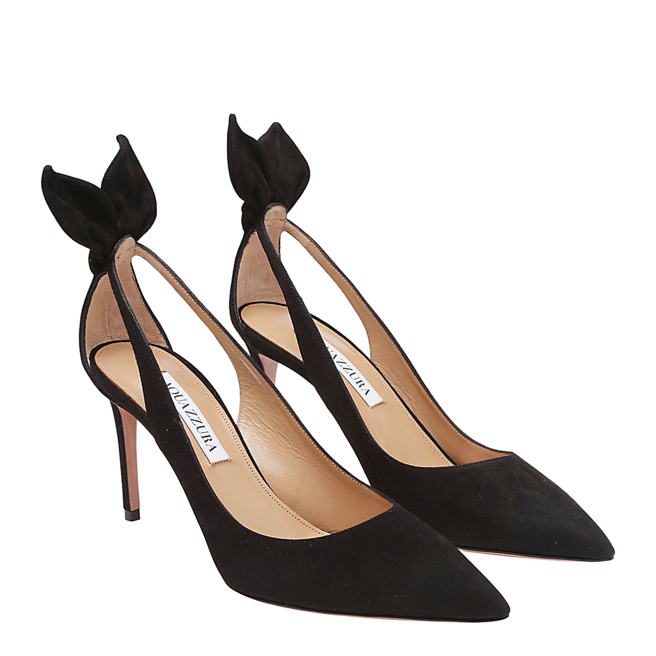 Bowtie Pump Black 85 - Image 6