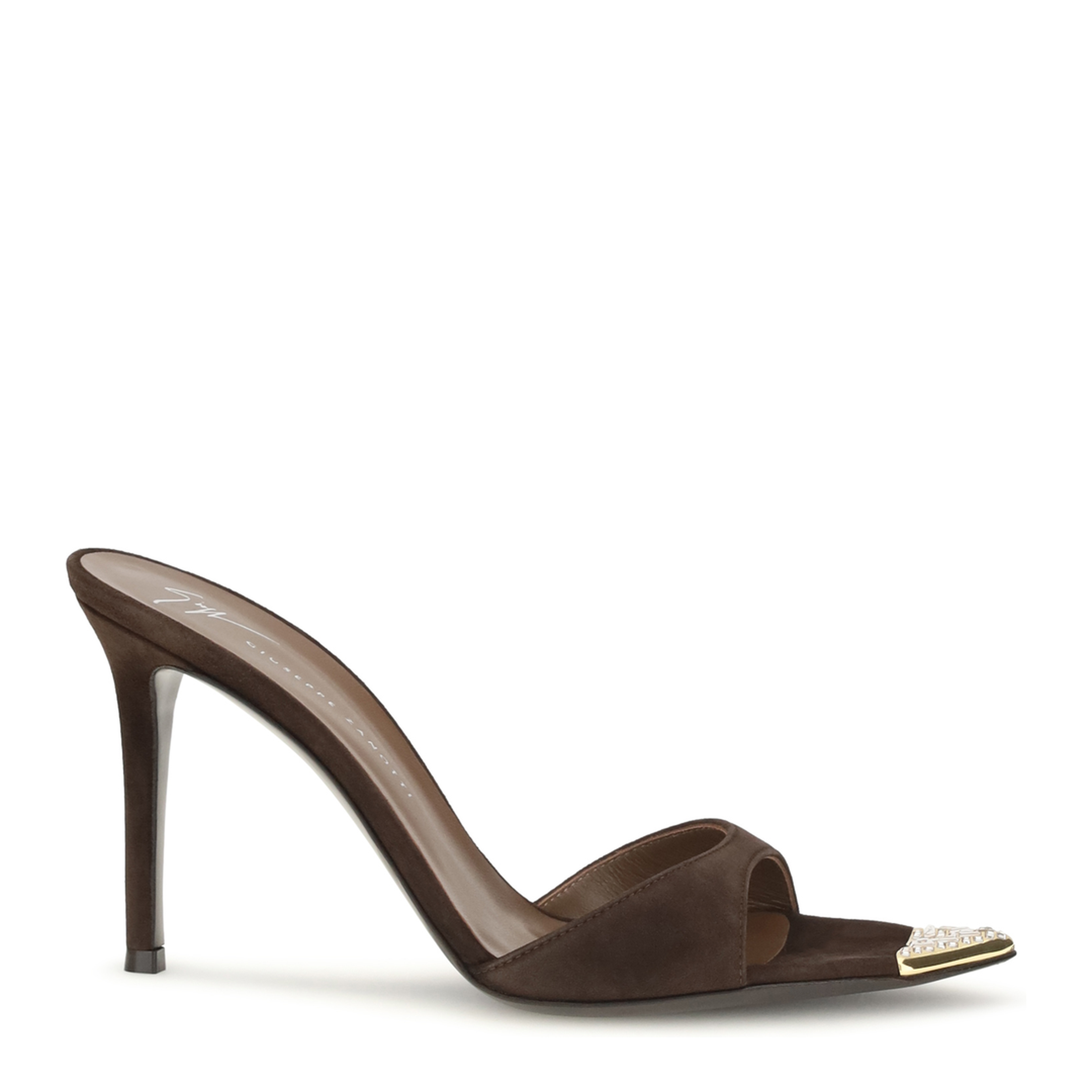 Intrigo Jewelry Mules Sandals - Image 1