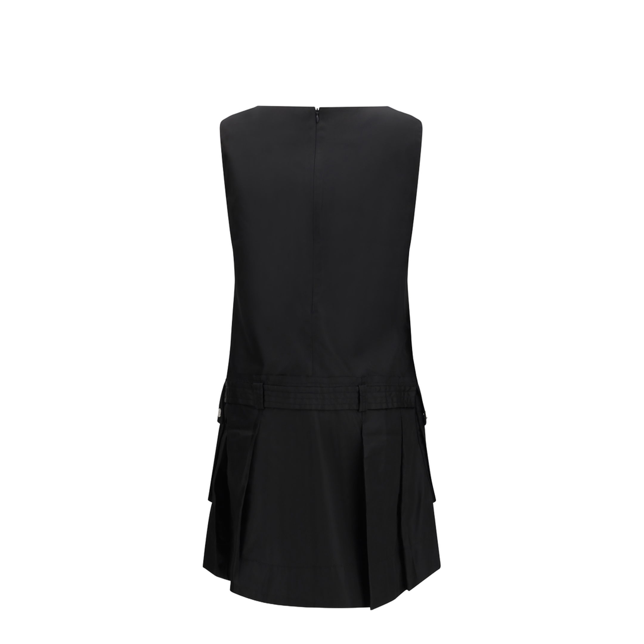 Duchesse Nylon Belted Mini Dress - Image 2