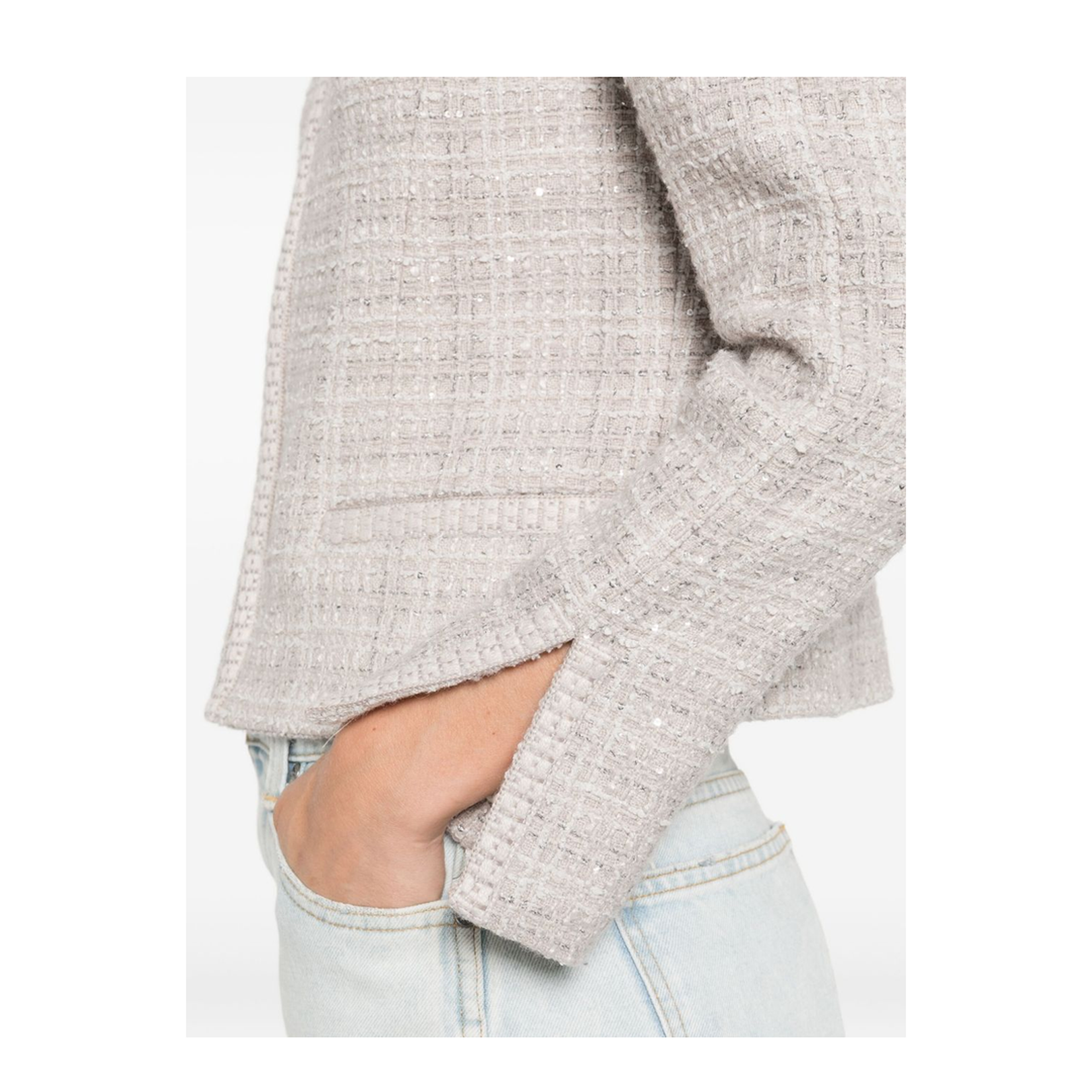 Wool Blend Blazer Jacket - Image 5