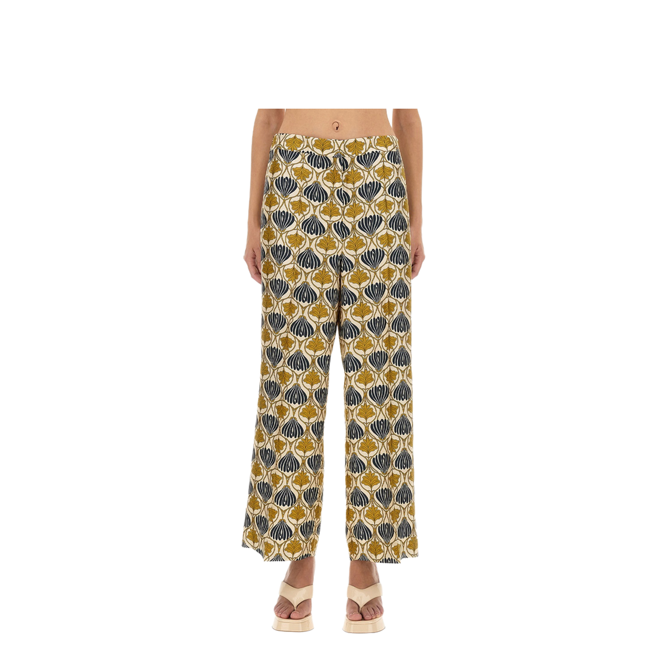 SILK PANTS "TIMEC" - Image 1