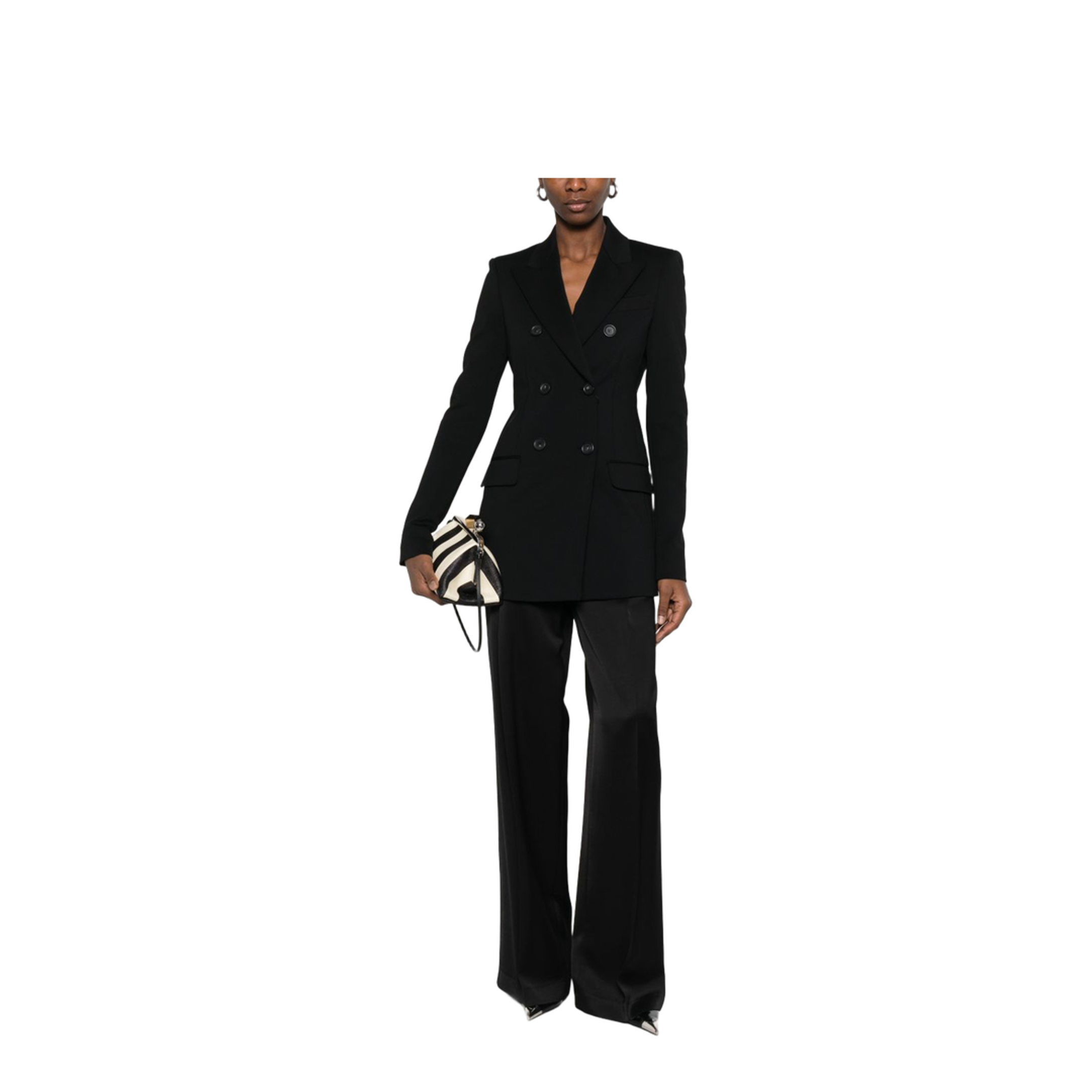 Double-Breasted Fitted Jacket - Image 4