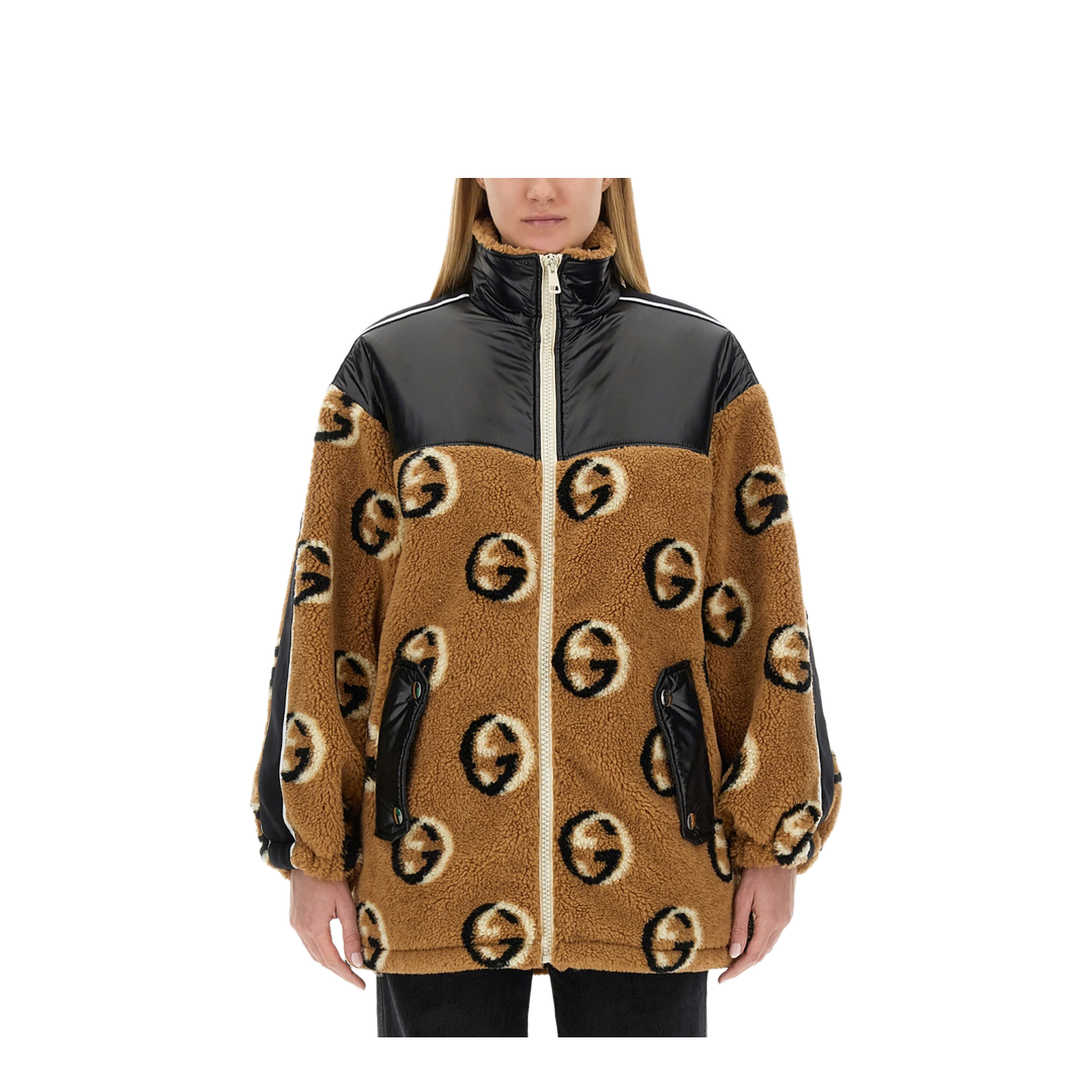 Jacquard Zipper Jacket - Image 1