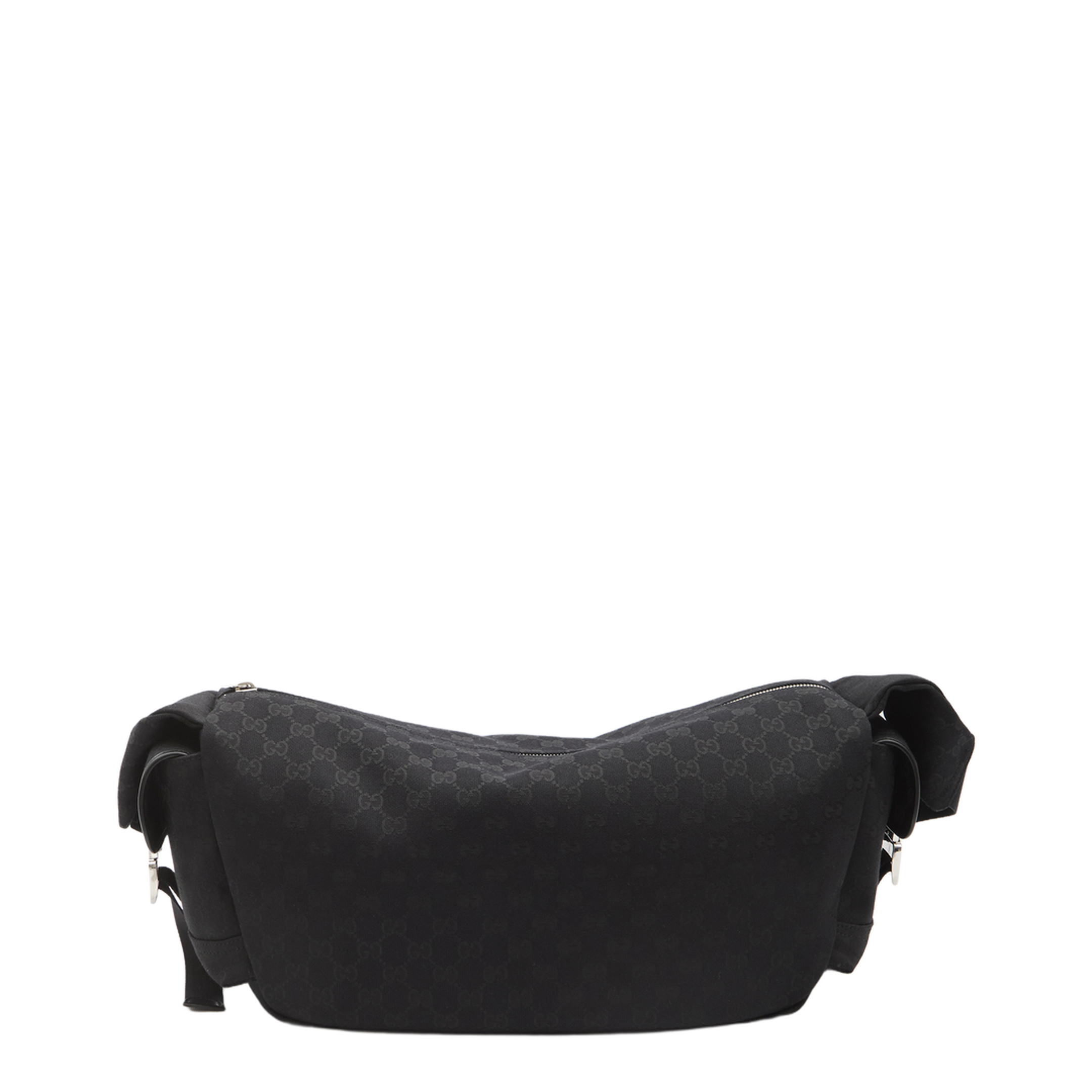 GG Canvas Large Crossbody Bag - Black - Image 1