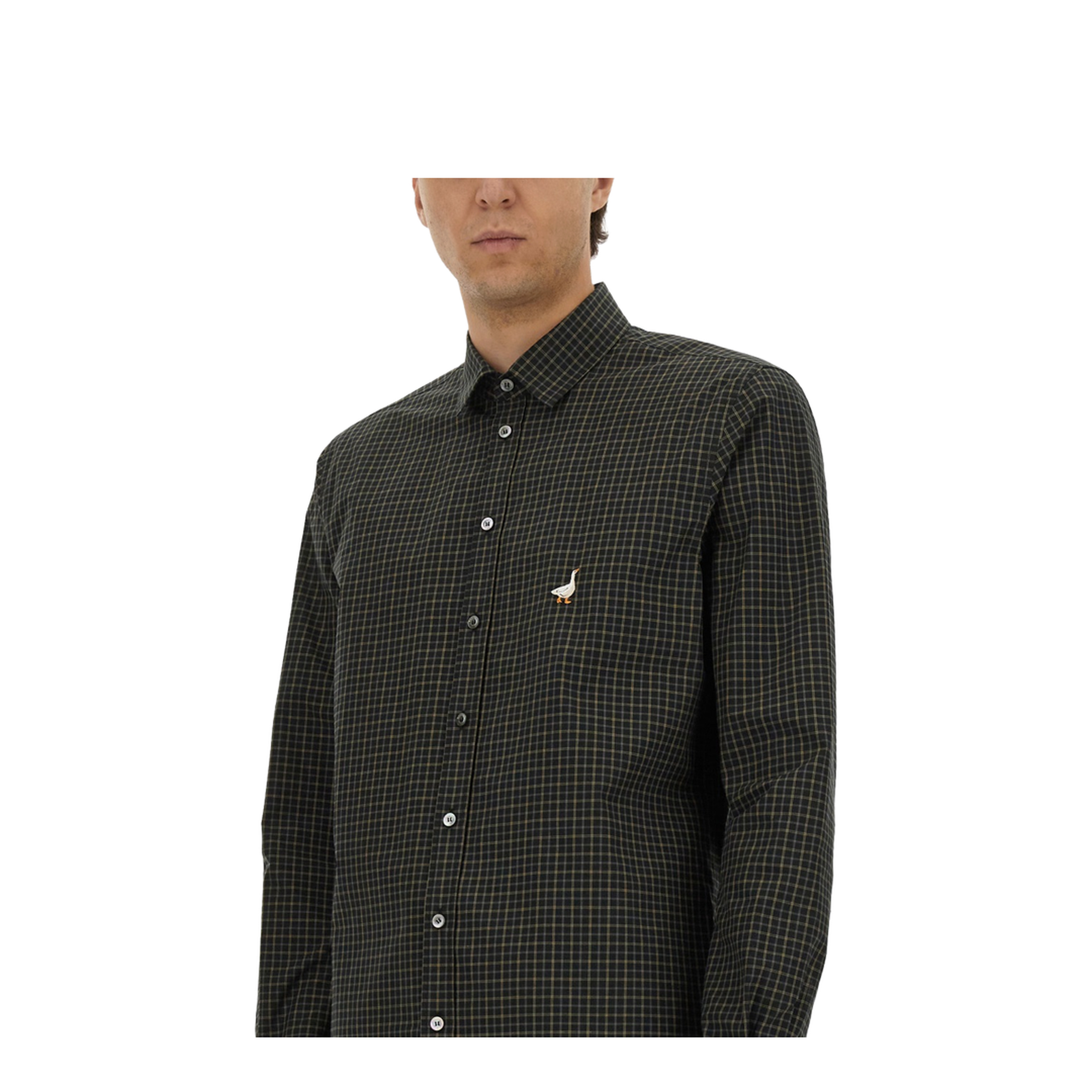 Shirt with Goose Embroidery - Image 4