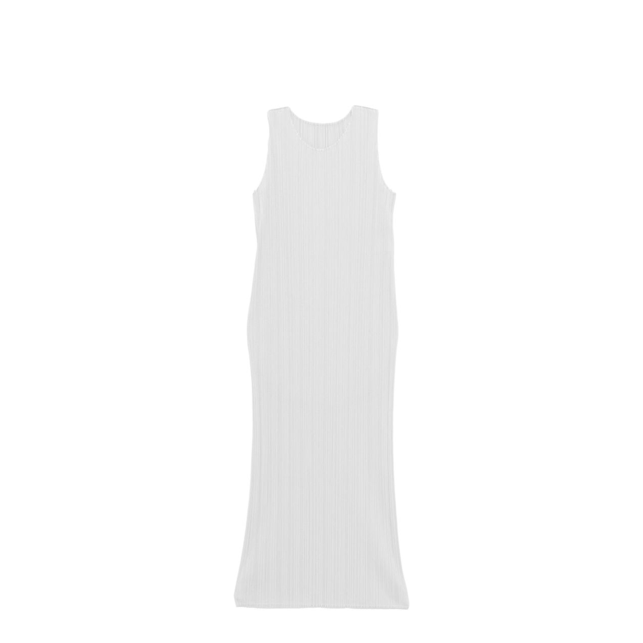 Pleated Long Dress - Image 1