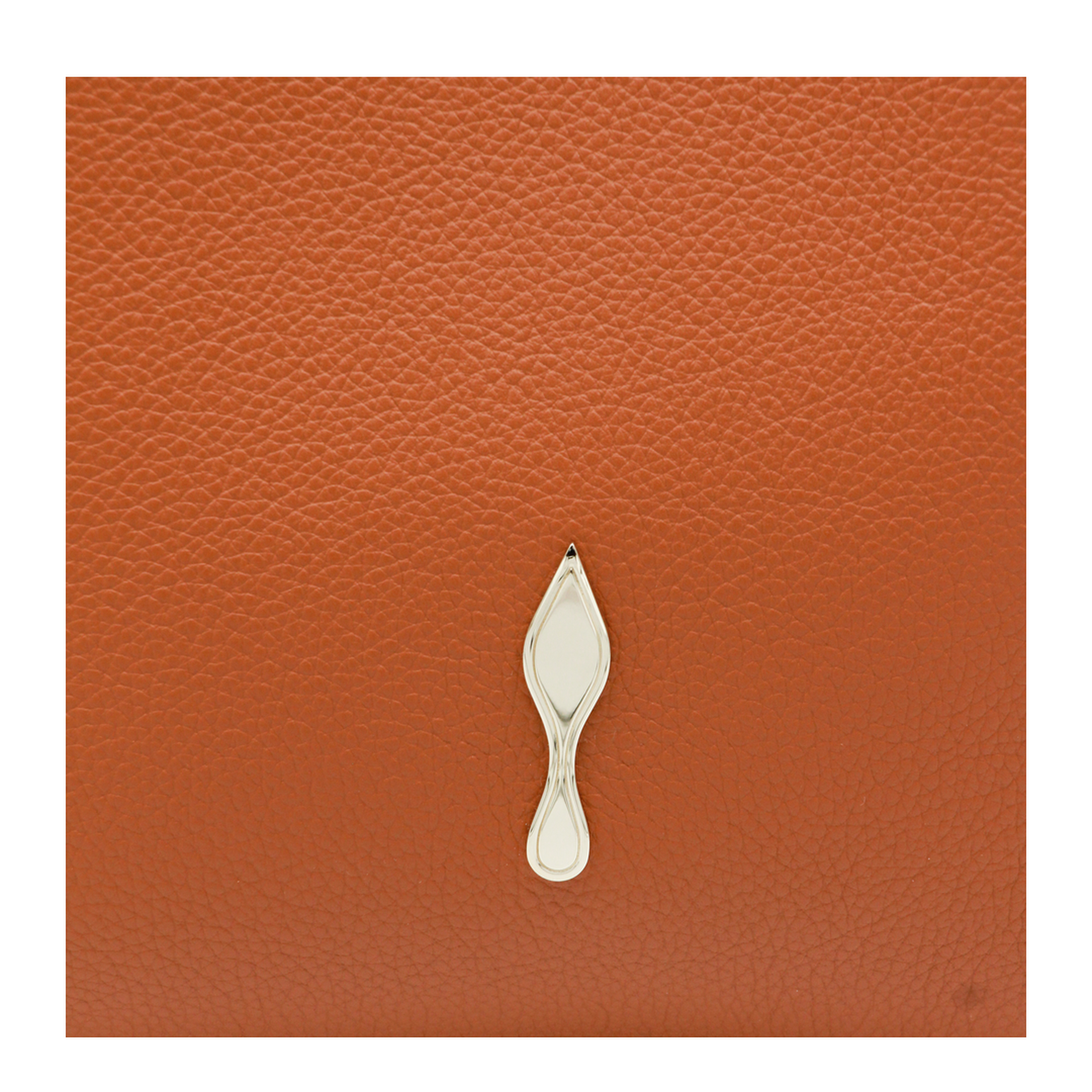 Bettina Small Grained Calf Leather Tote - Cuoio - Image 8