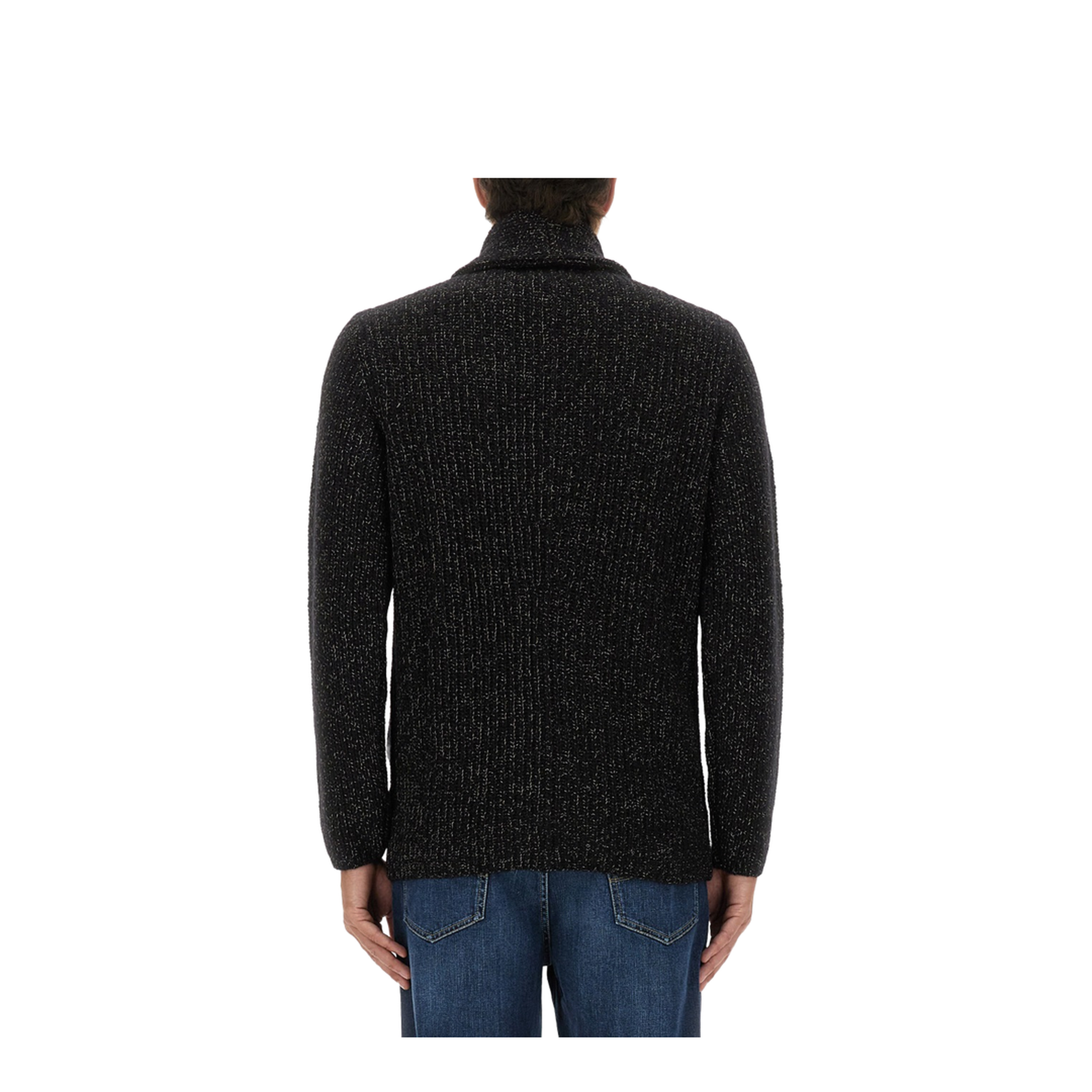Men's Sweaters in Black - Image 3