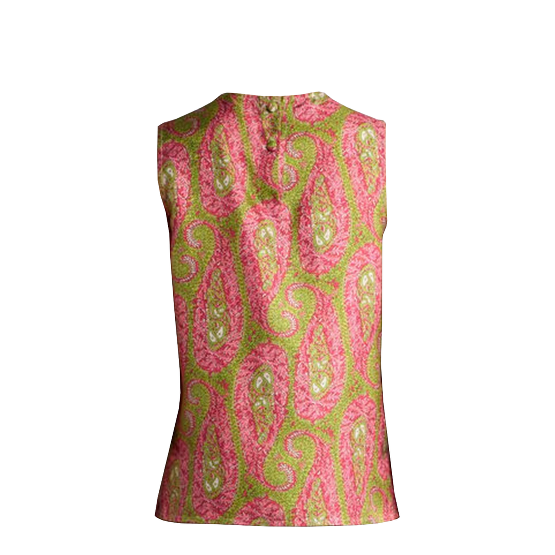 Paisley Foliage Pattern Top - Image 3