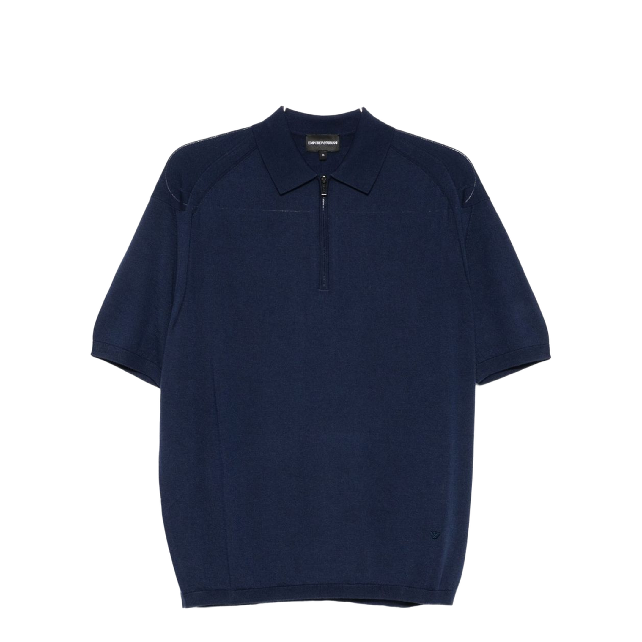 Wool Blend Polo Shirt - Image 1