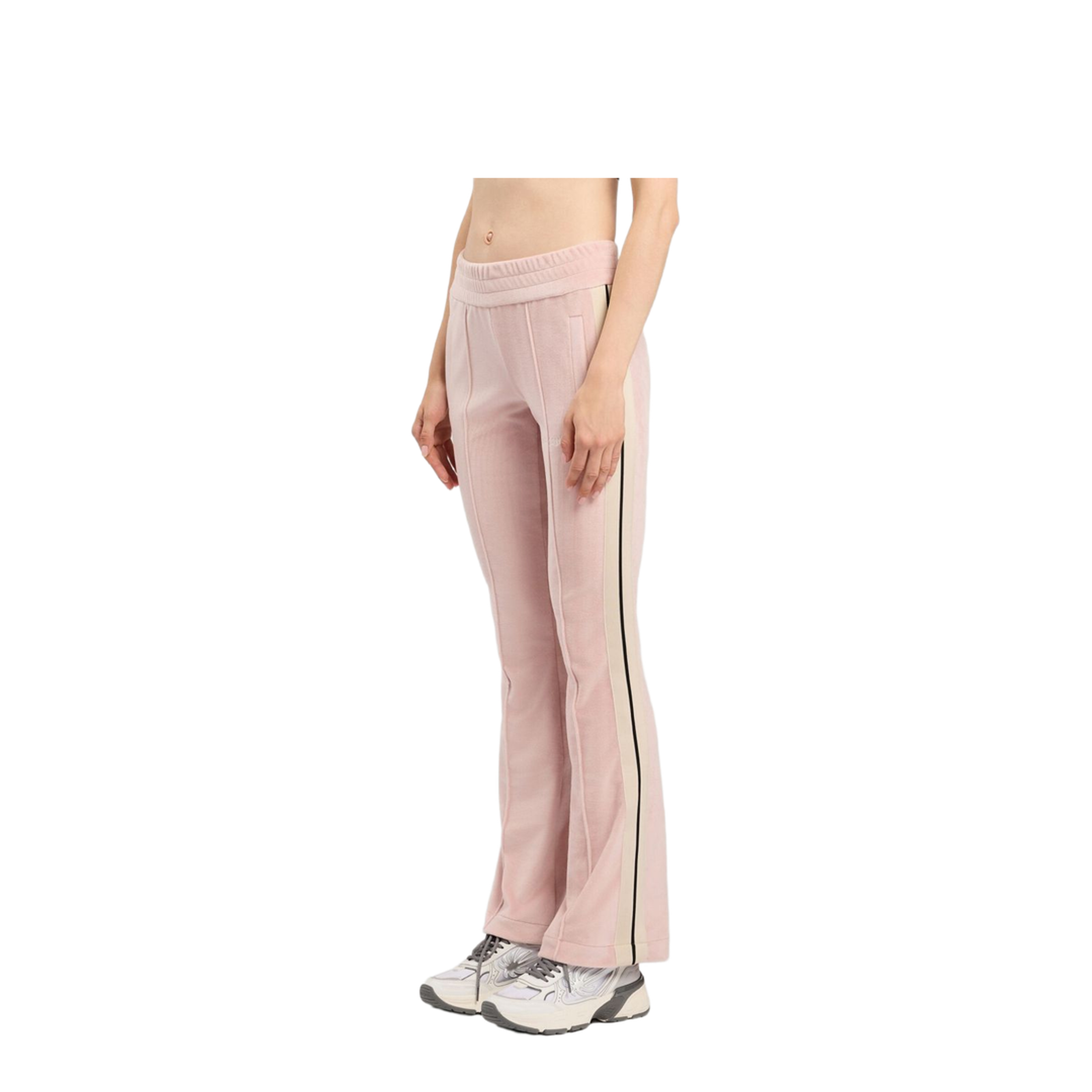 Velvet Trousers With Side Stripes - Image 4