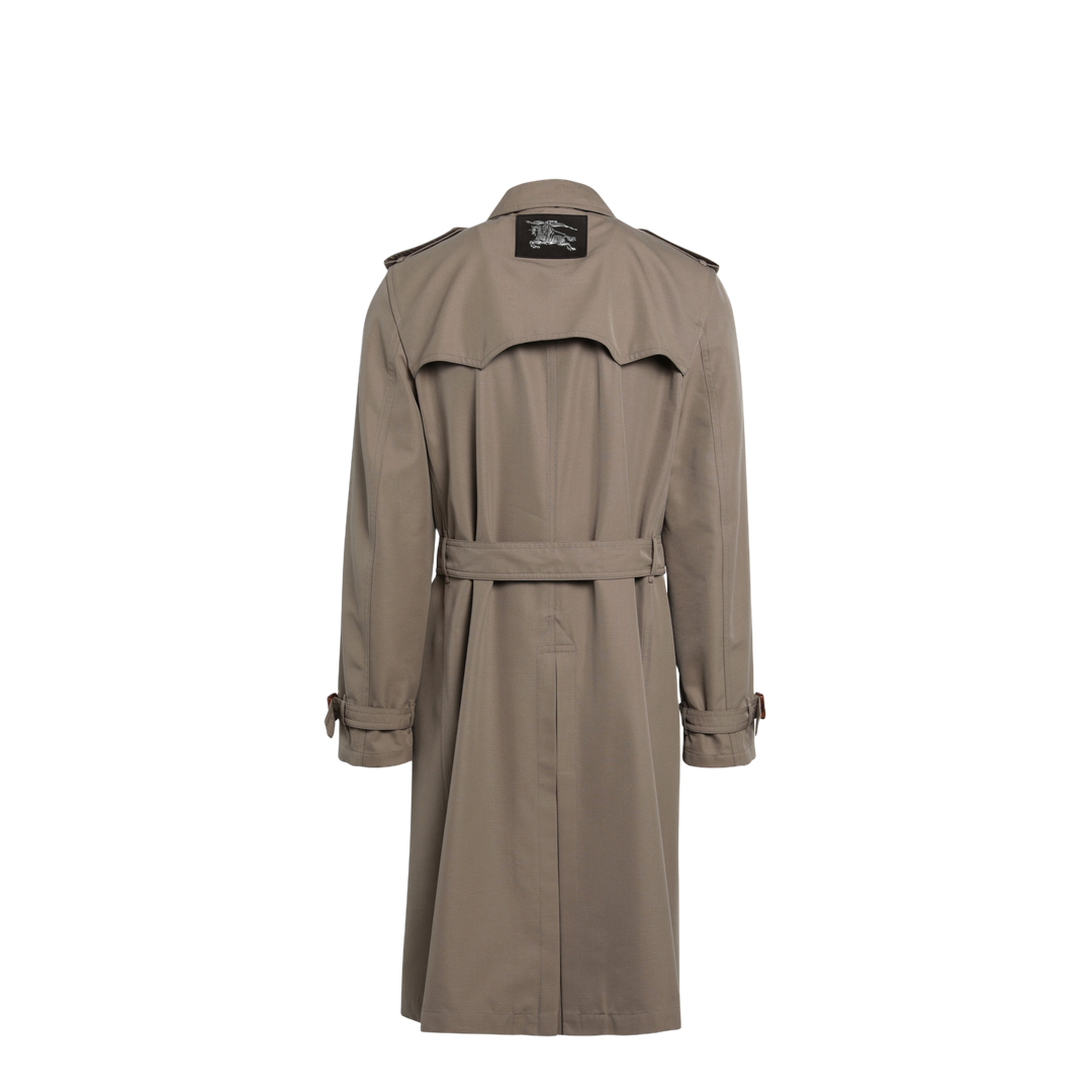 Short Foxfield Trench Coat In Cotton And Silk - Image 2