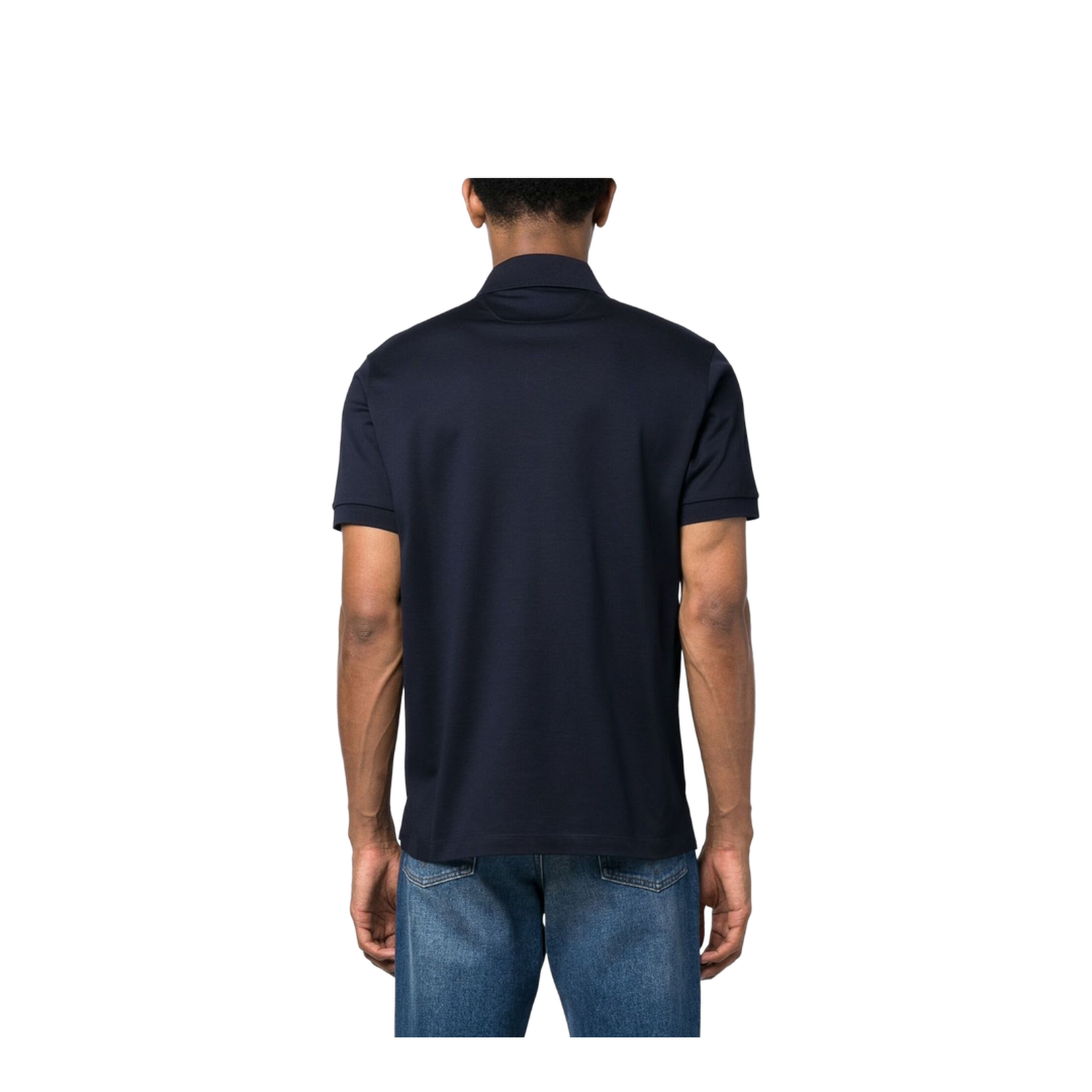 Rainbow-Stripe Cotton Polo Shirt - Image 2