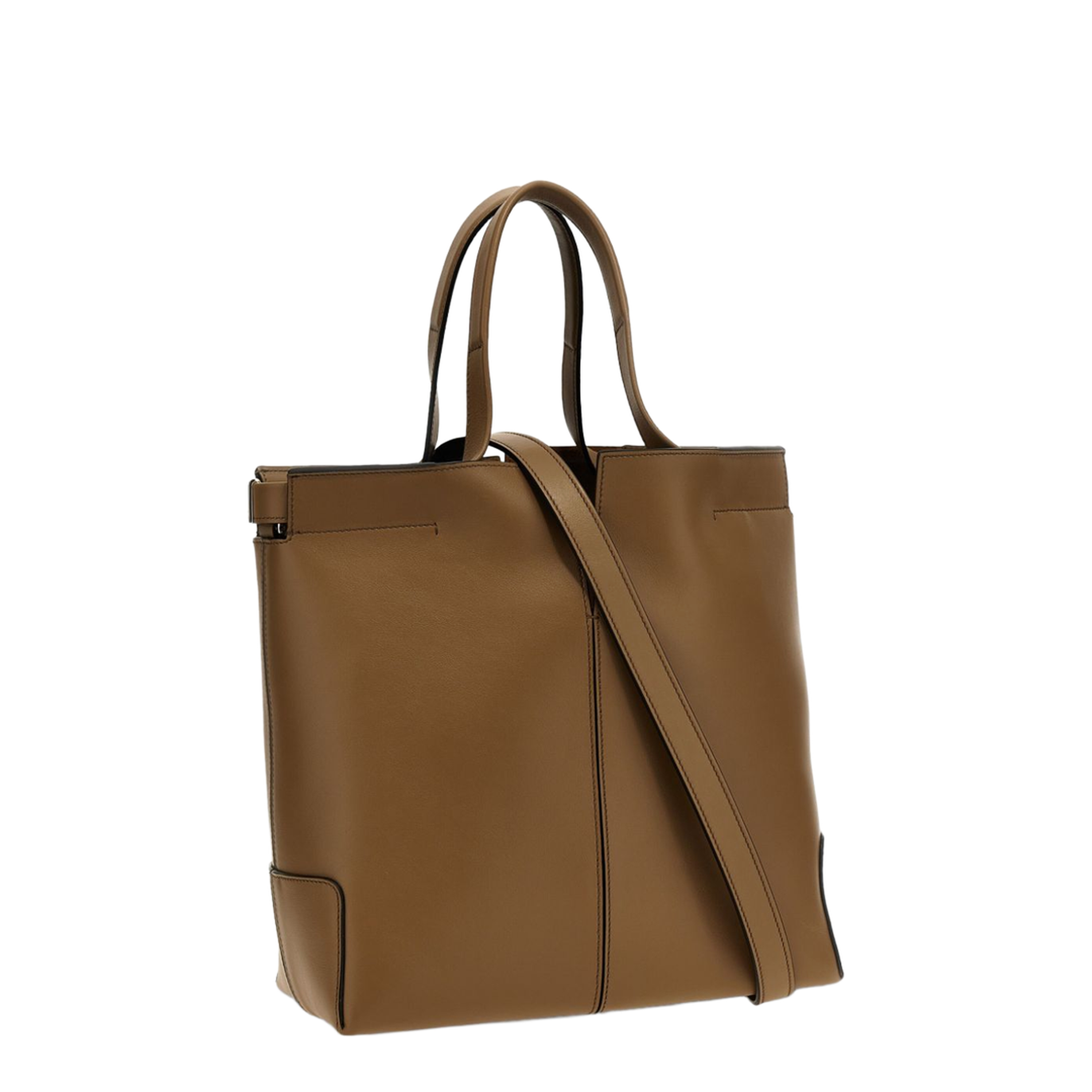 Tod’s Di Bag Folio Small Leather Shopping Bag - Cappuccino - Image 4
