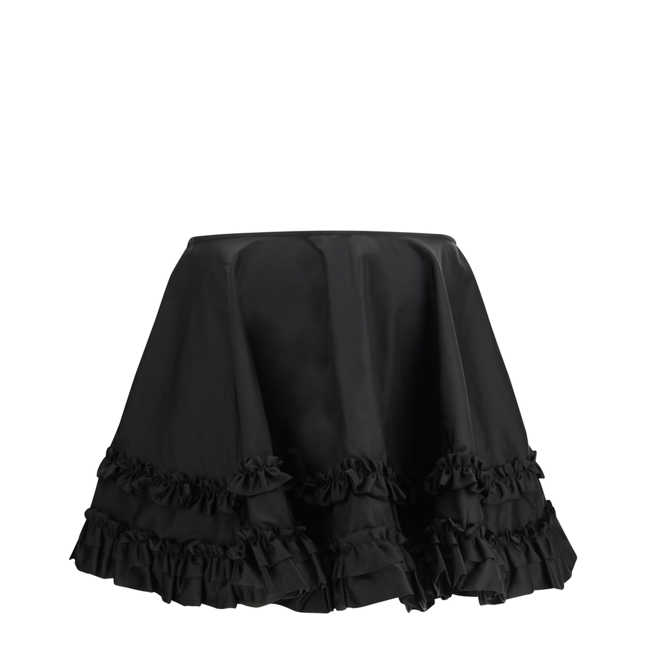 Duchesse Nylon Mini Frill Skirt - Image 2