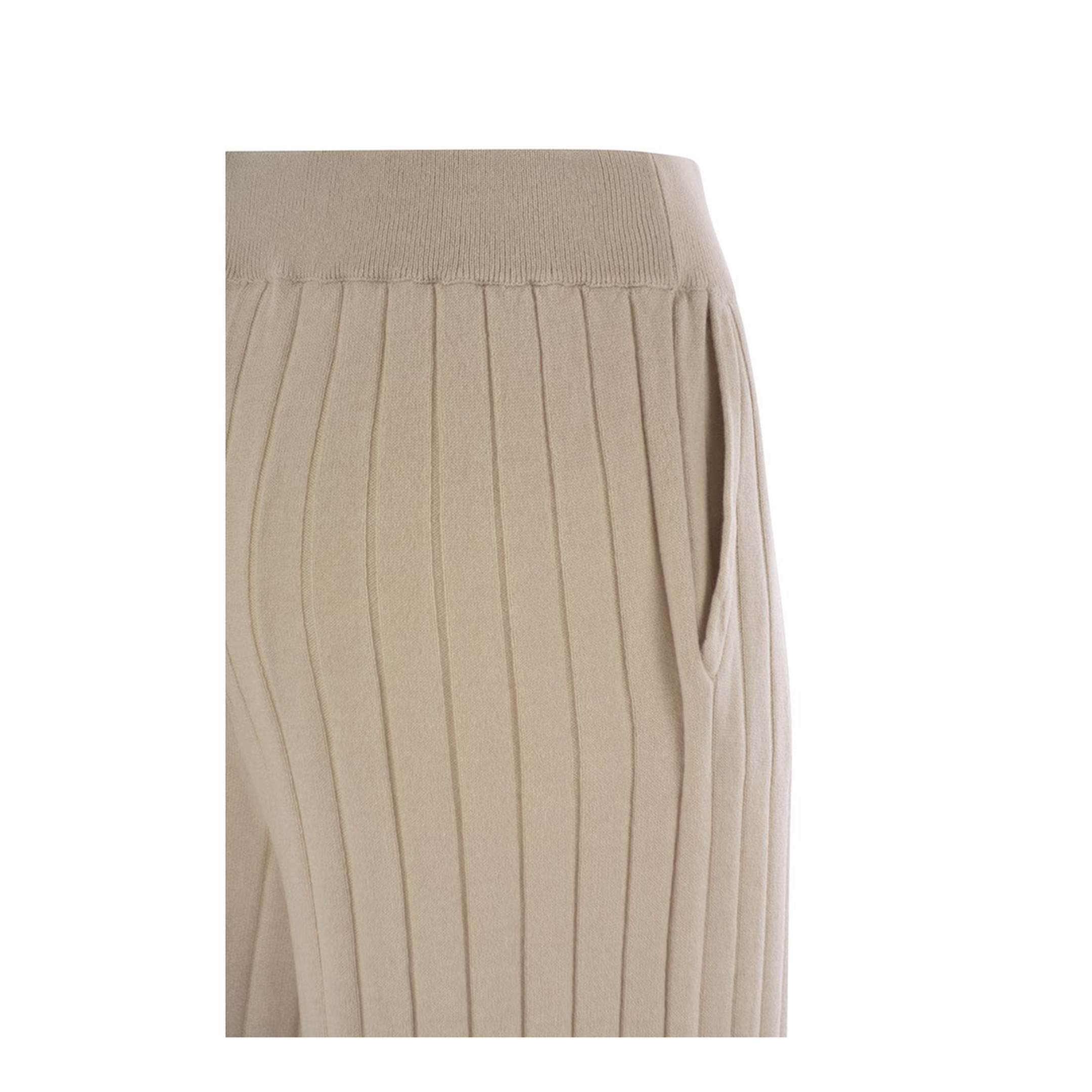 Cashmere Knit Trousers - Image 4