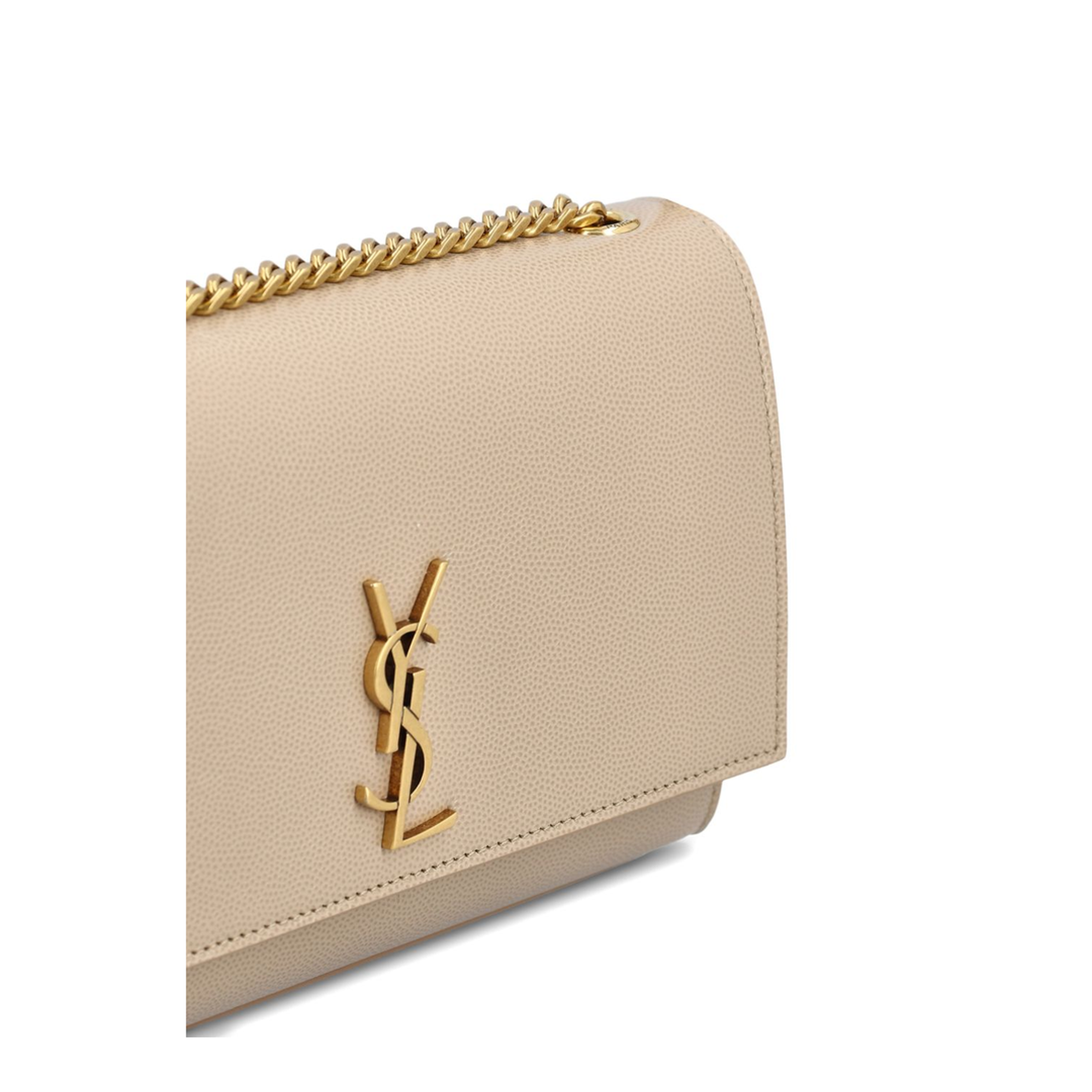 New Kate Small Leather Shoulder Bags - Dark Beige - Image 3