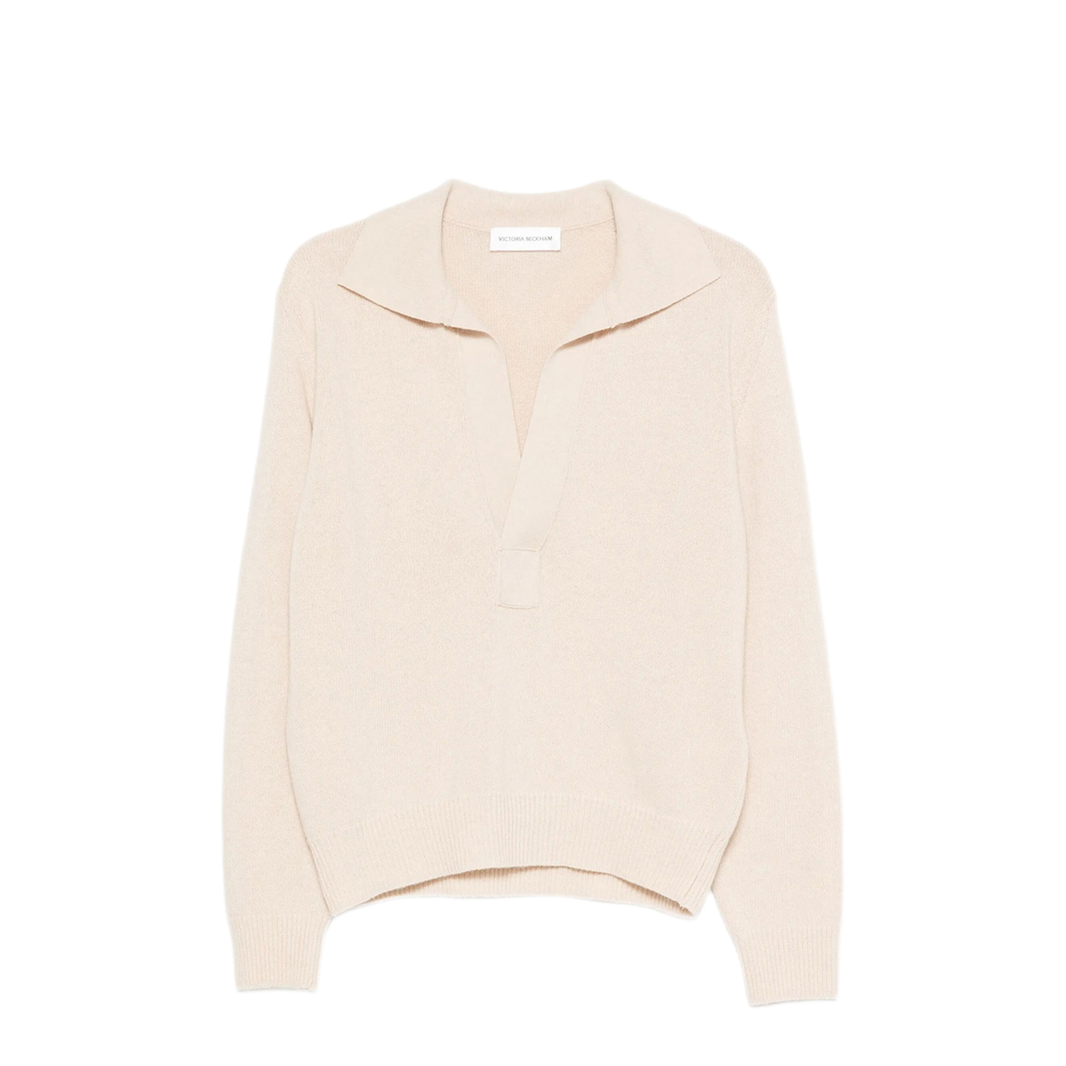 Genevieve Polo Jumper in Merino Wool - Image 1