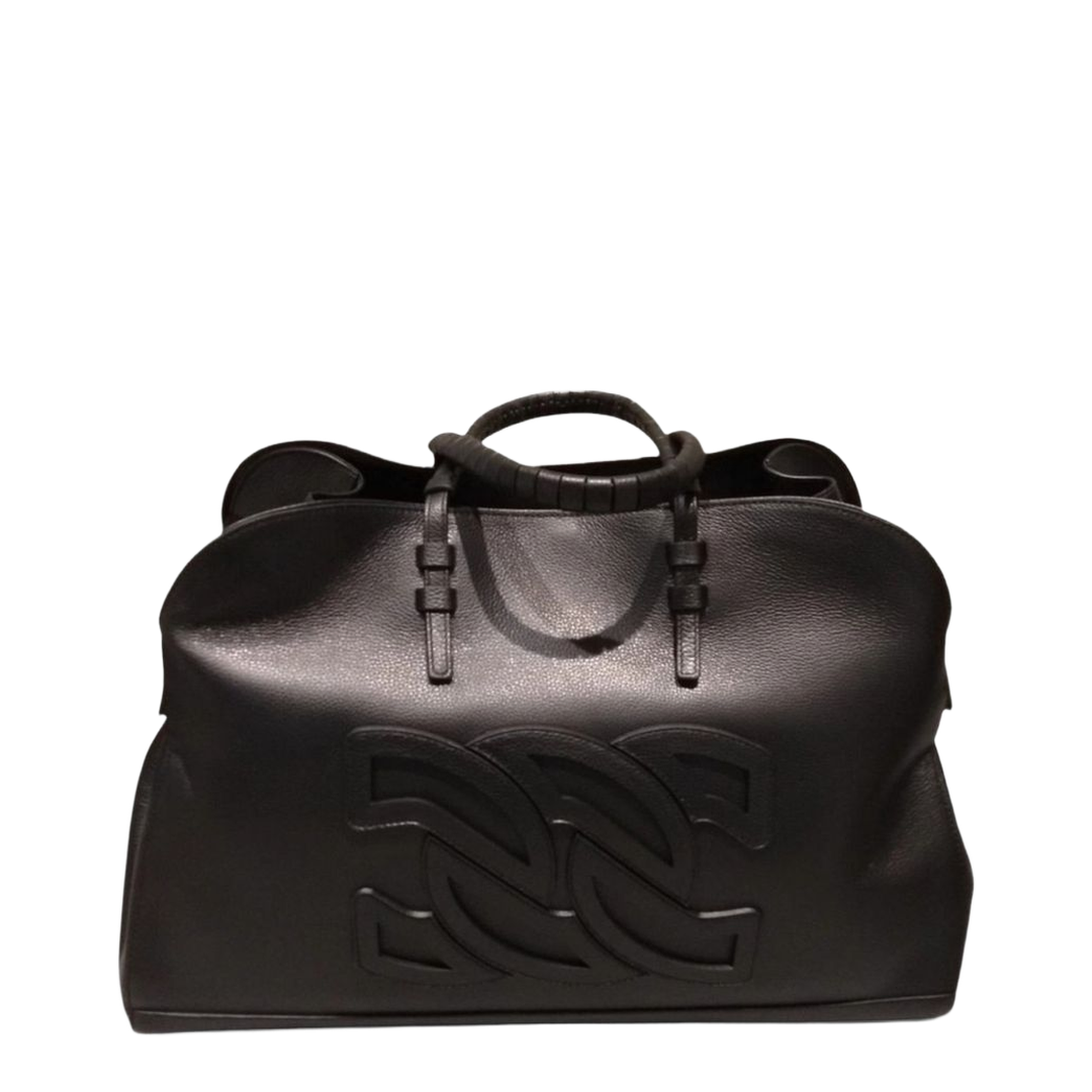 Park Avenue Calfskin Top-Handle Bag - Nero - Image 1