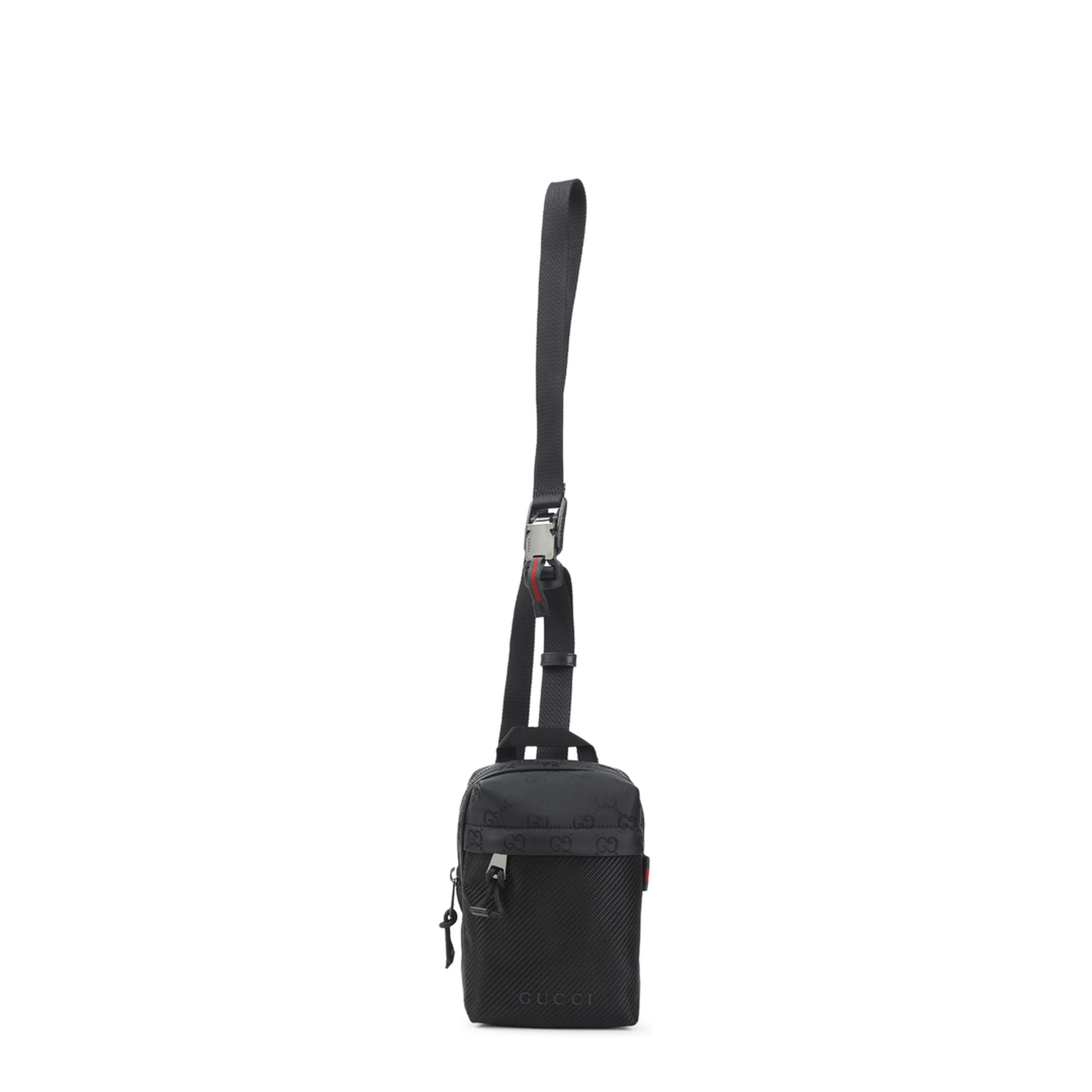 Nexus Mini Crossbody Bag Nylon Black - Image 3