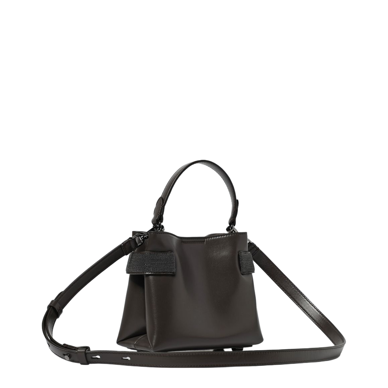 Essence Bag in Suede with Pendant - Image 3