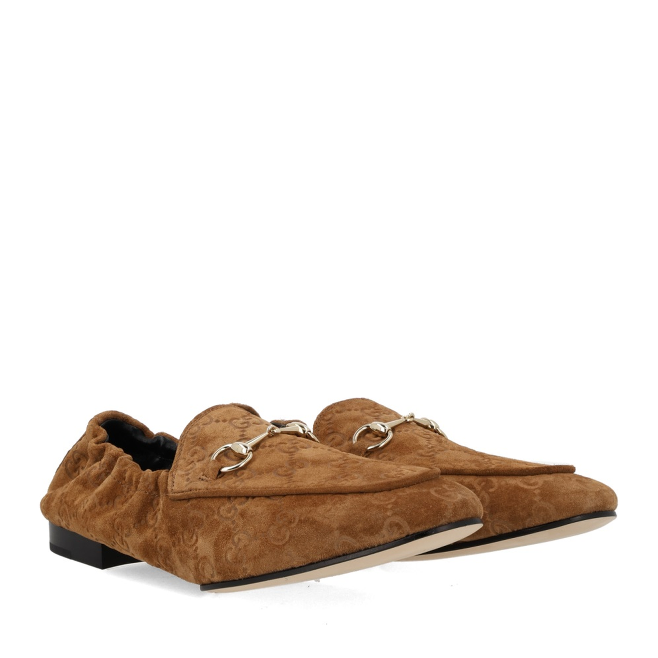 Jordaan Loafer in Brown GG Suede - Image 2