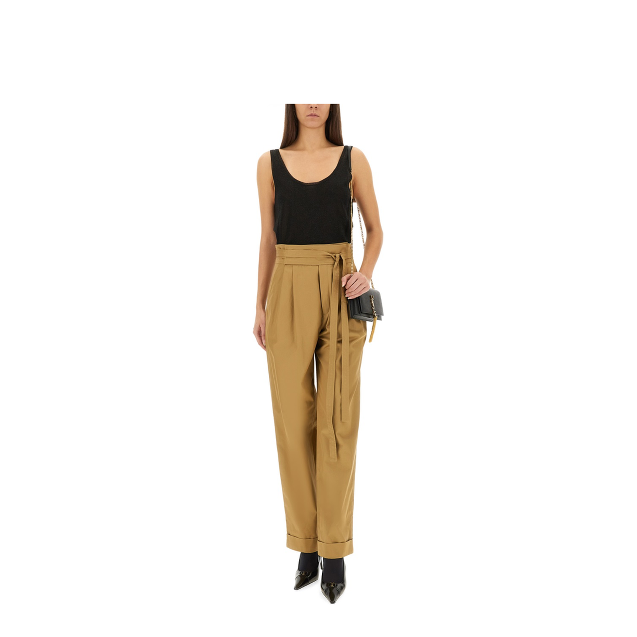 Lurex Knit Tank Top - Image 2