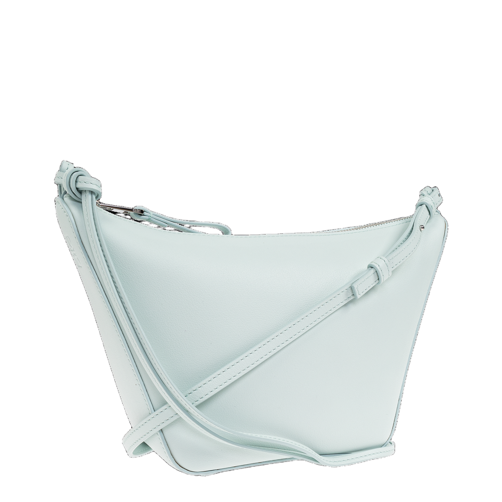 Mini Hammock Hobo Bag Light Blue - Image 4