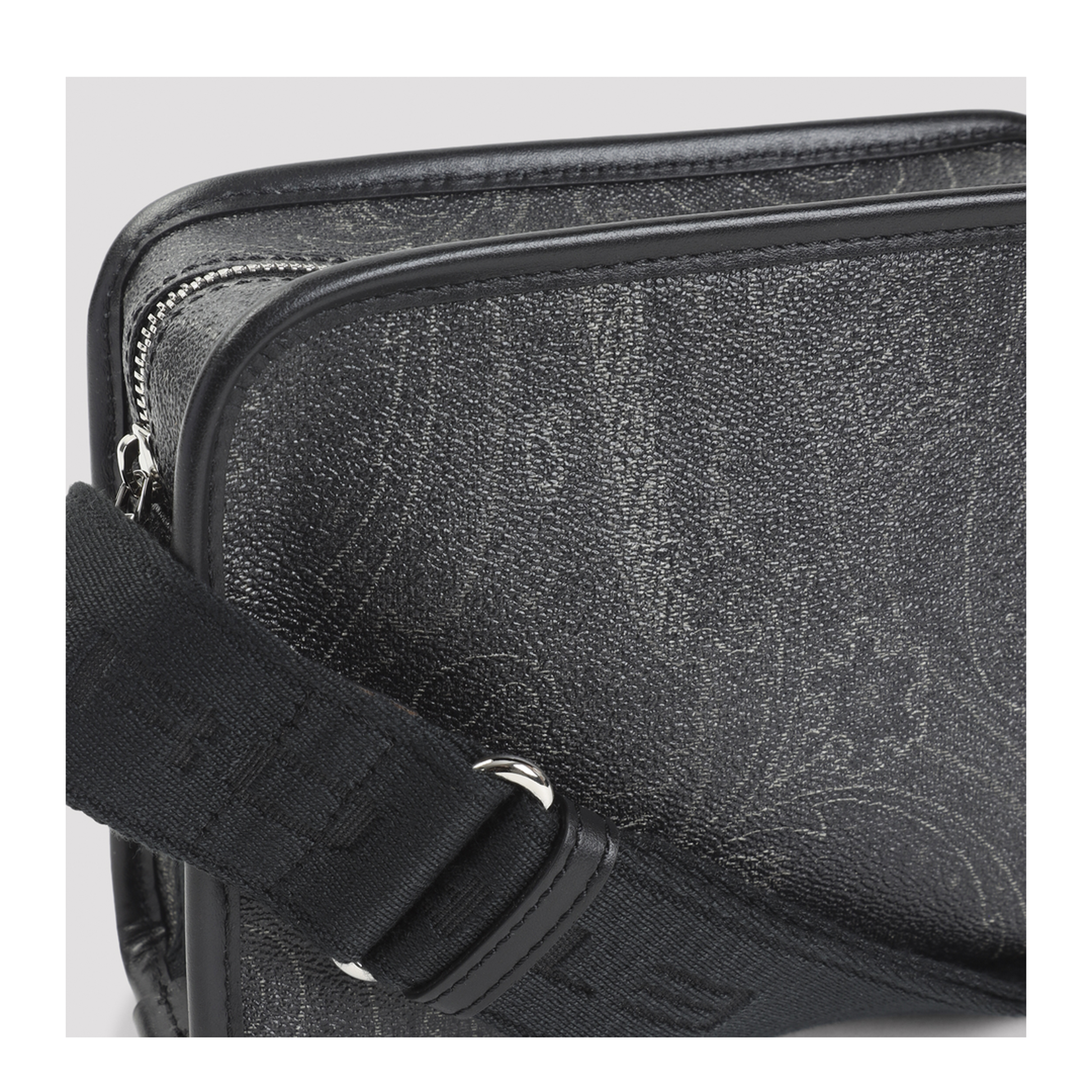 Arnica Paisley Jacquard Camera Case Crossbody - Black - Image 5
