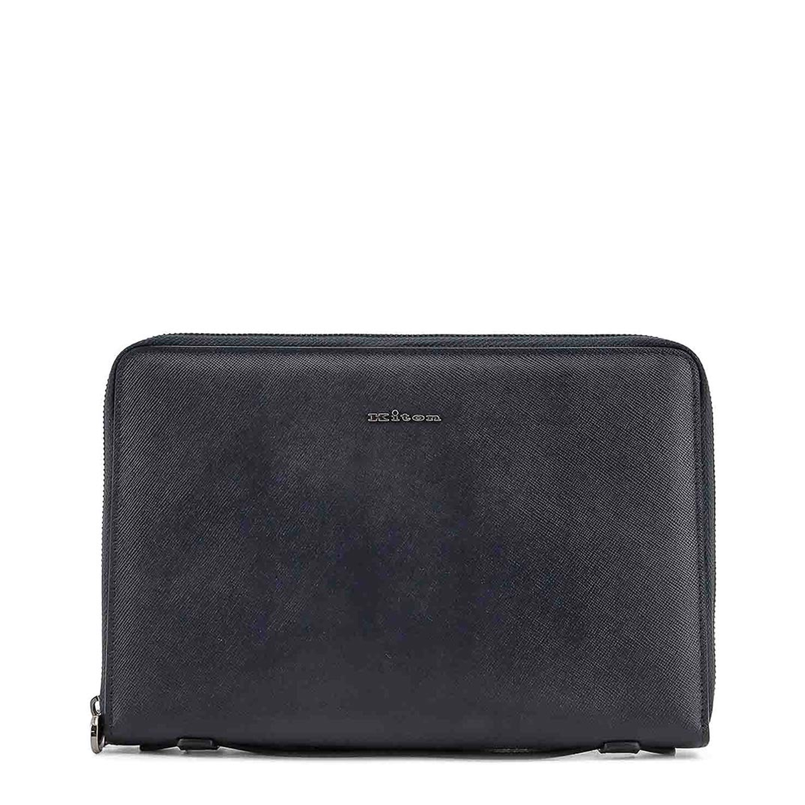 Leather Briefcase Blue - Image 1