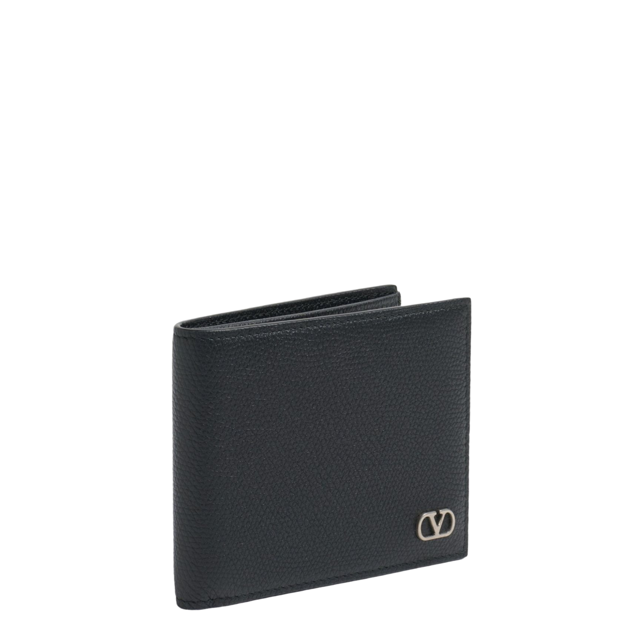 VLogo Signature Grainy Calfskin Wallet - Image 2