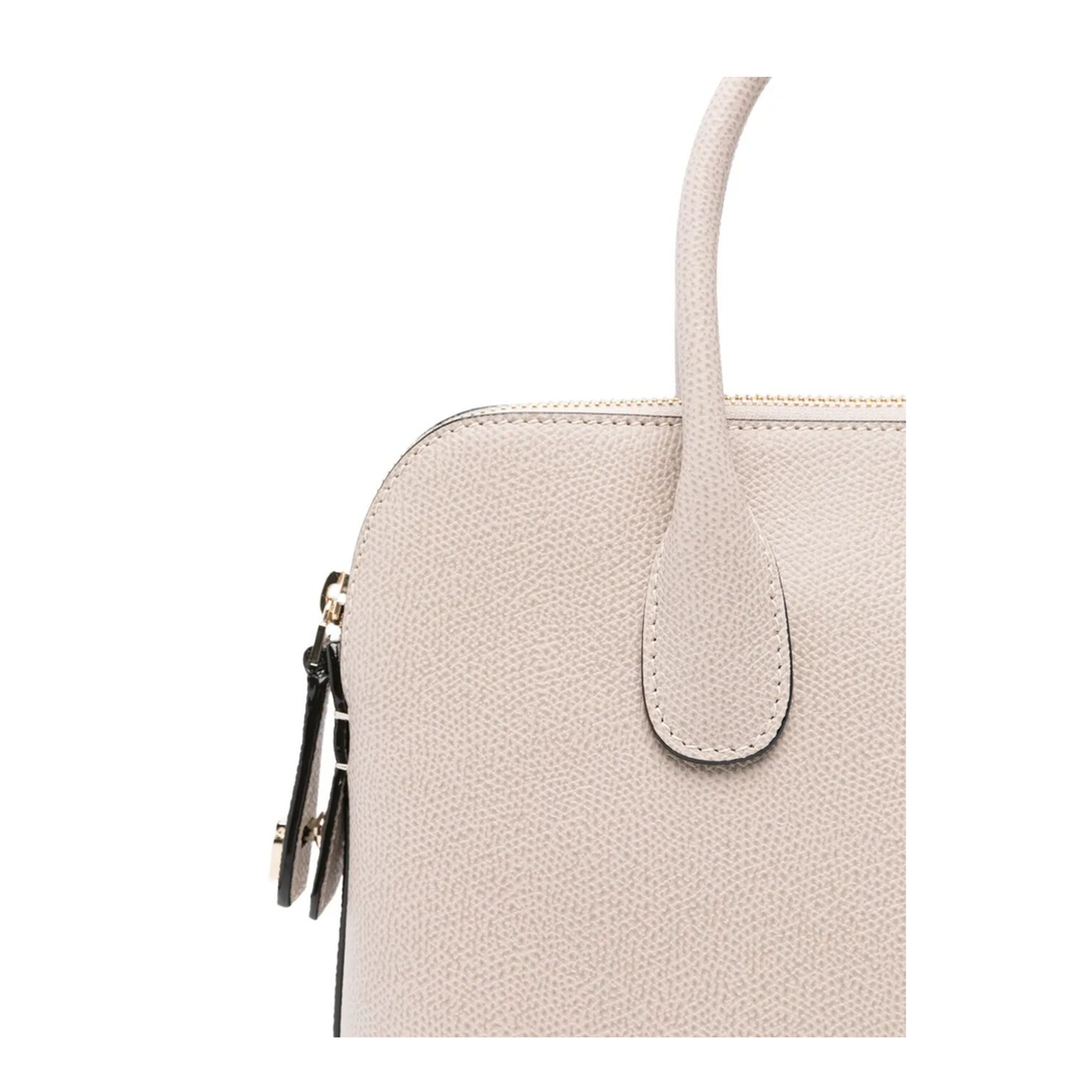MyLogo Mini Calf Leather Bowling Bag - Sahara Beige - Image 4