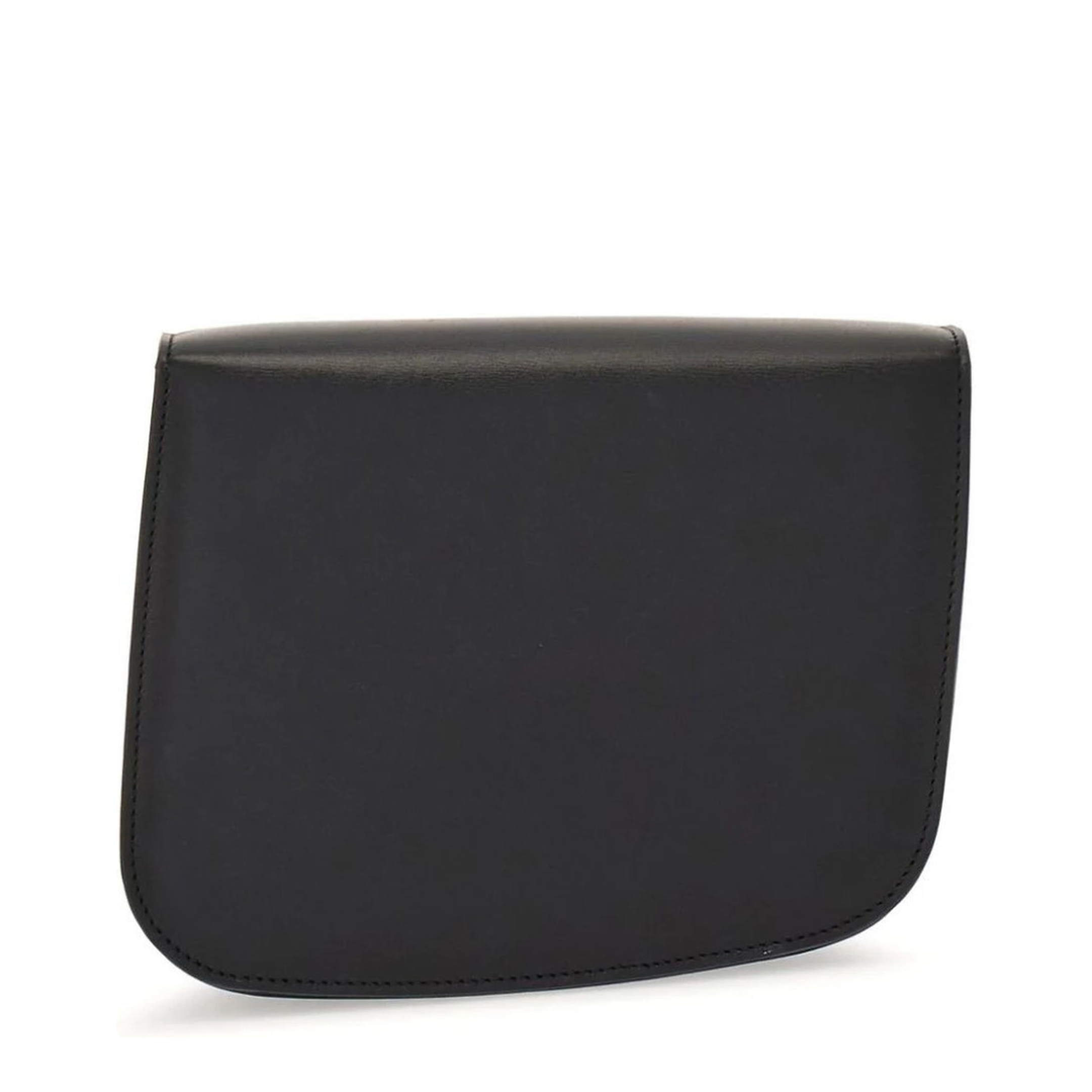 Fiamma Small Calfskin Crossbody Bag - Black - Image 2