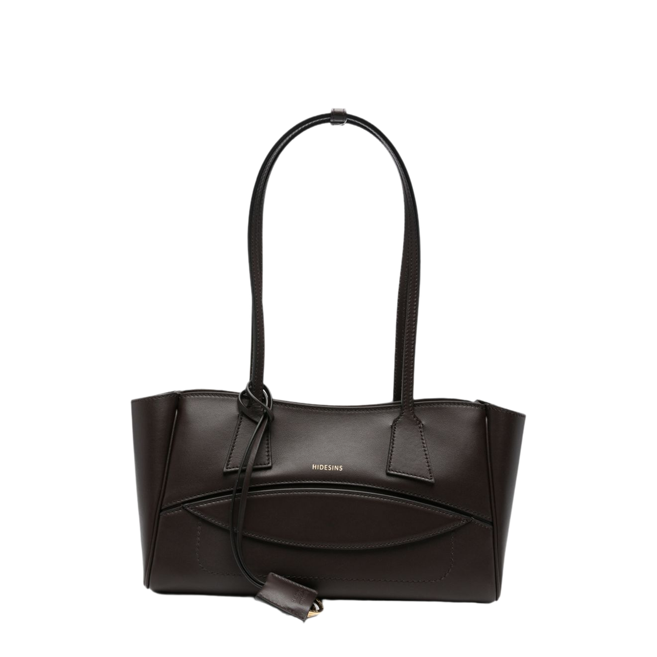 Calf Leather Tote - Brown - Image 1