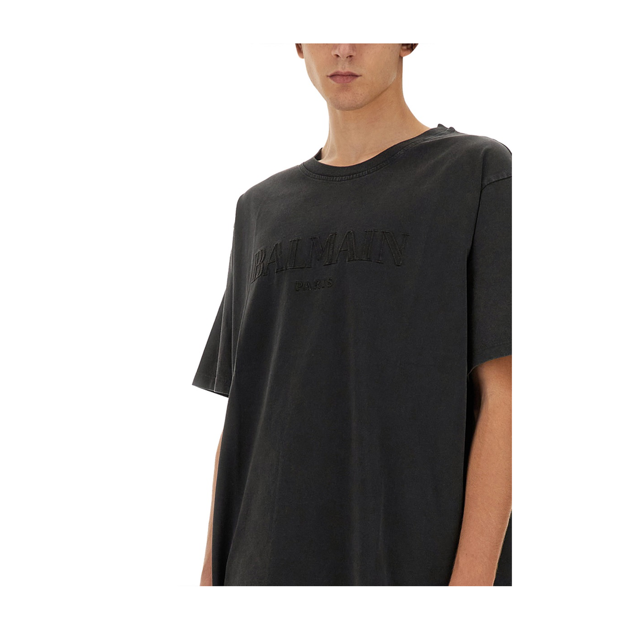 T-shirt with embroidered logo - Image 4